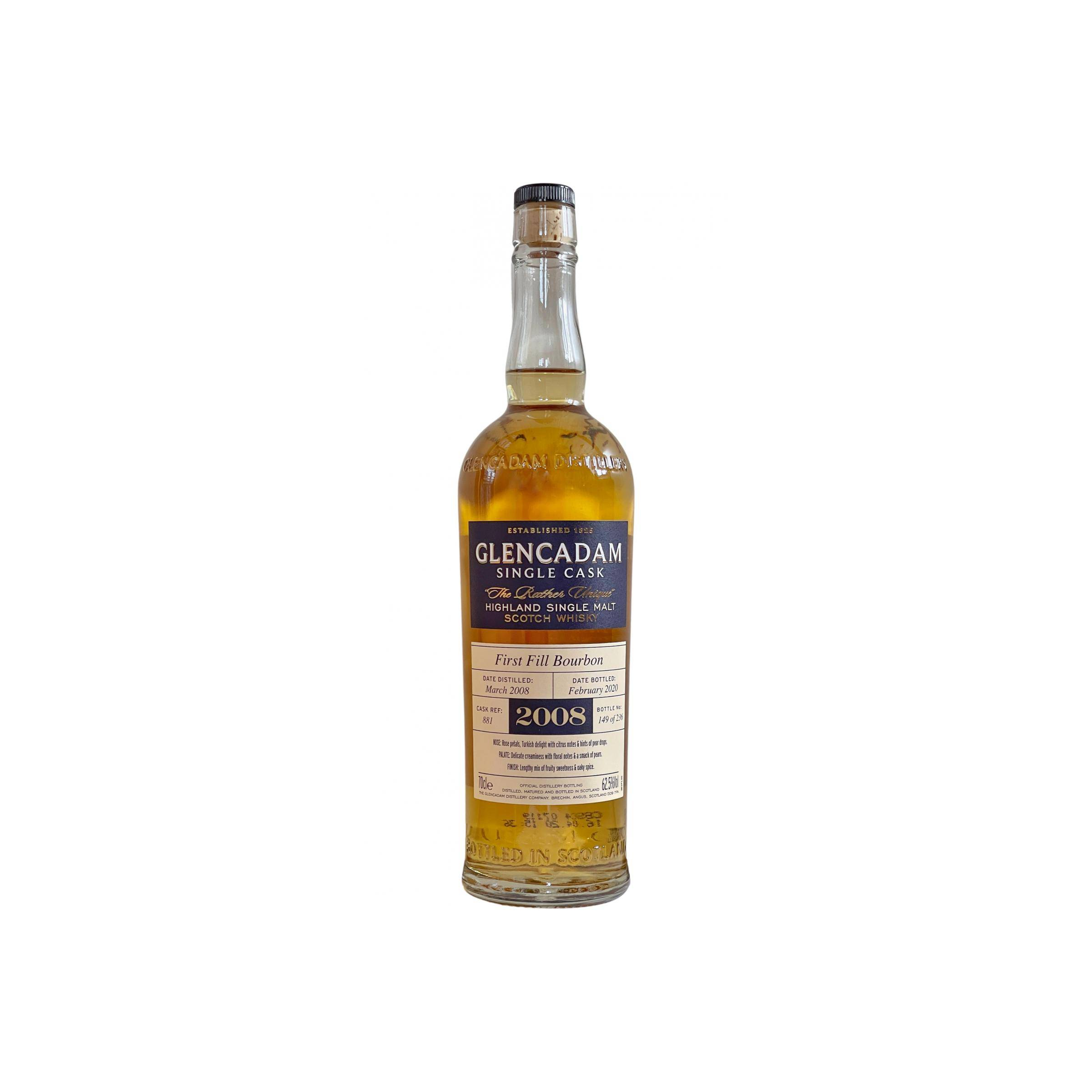 Glencadam Single Cask 2008 11 Years Single Malt Whisky