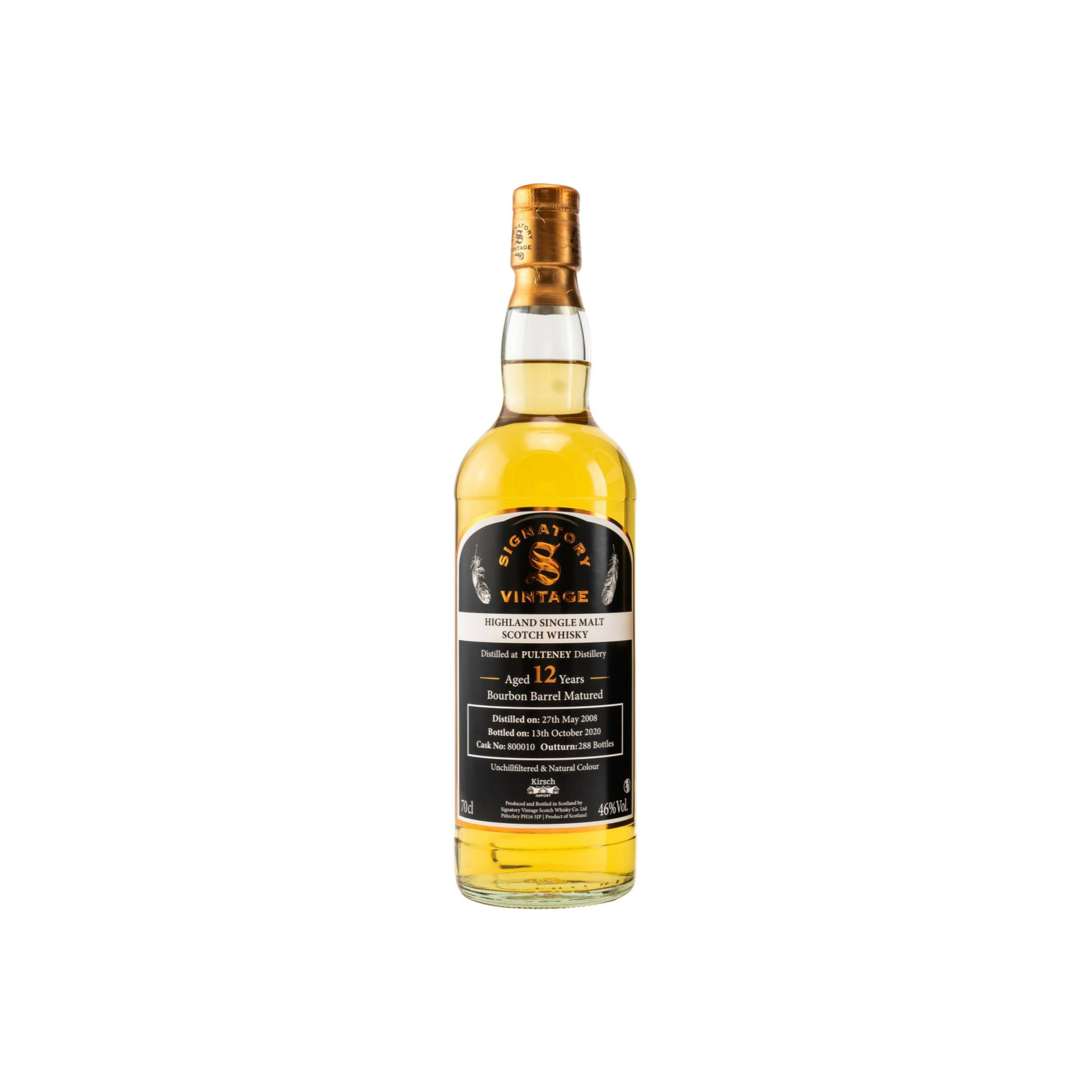 Old Pulteney Vintage Collection 2008 12 Years Single Malt Whisky