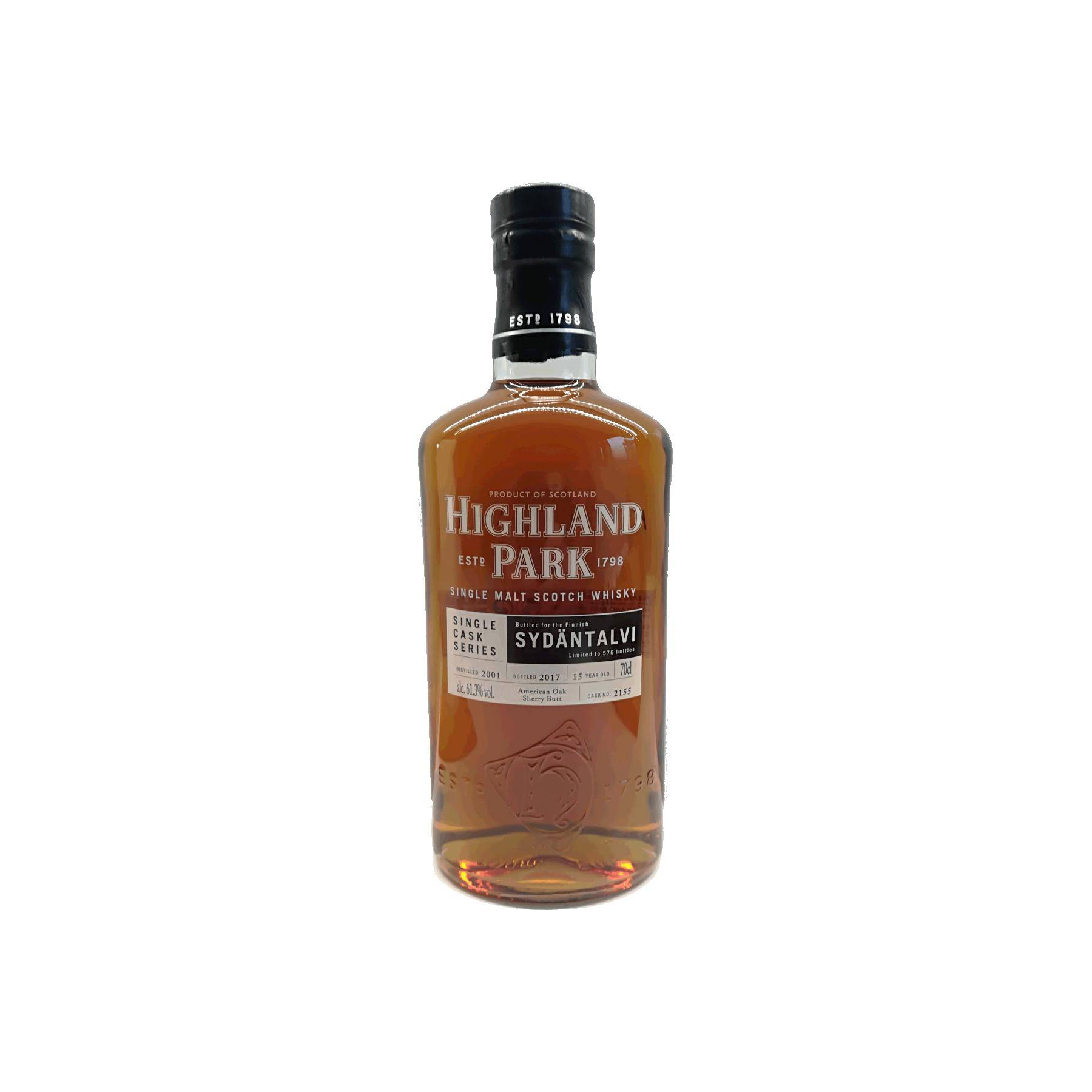 Highland Park Single Cask 2001 15 Years Single Malt Whisky