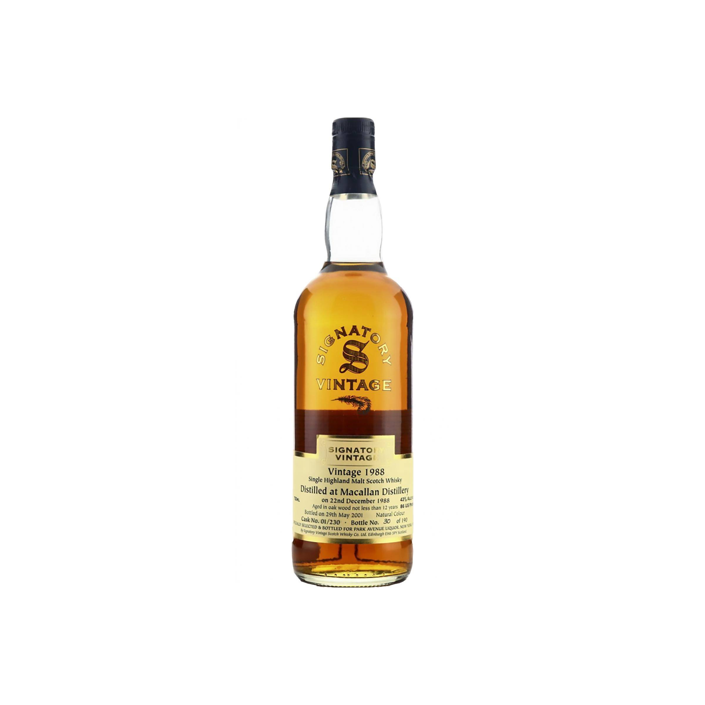 The Macallan 1988 12 Years Single Malt Whisky