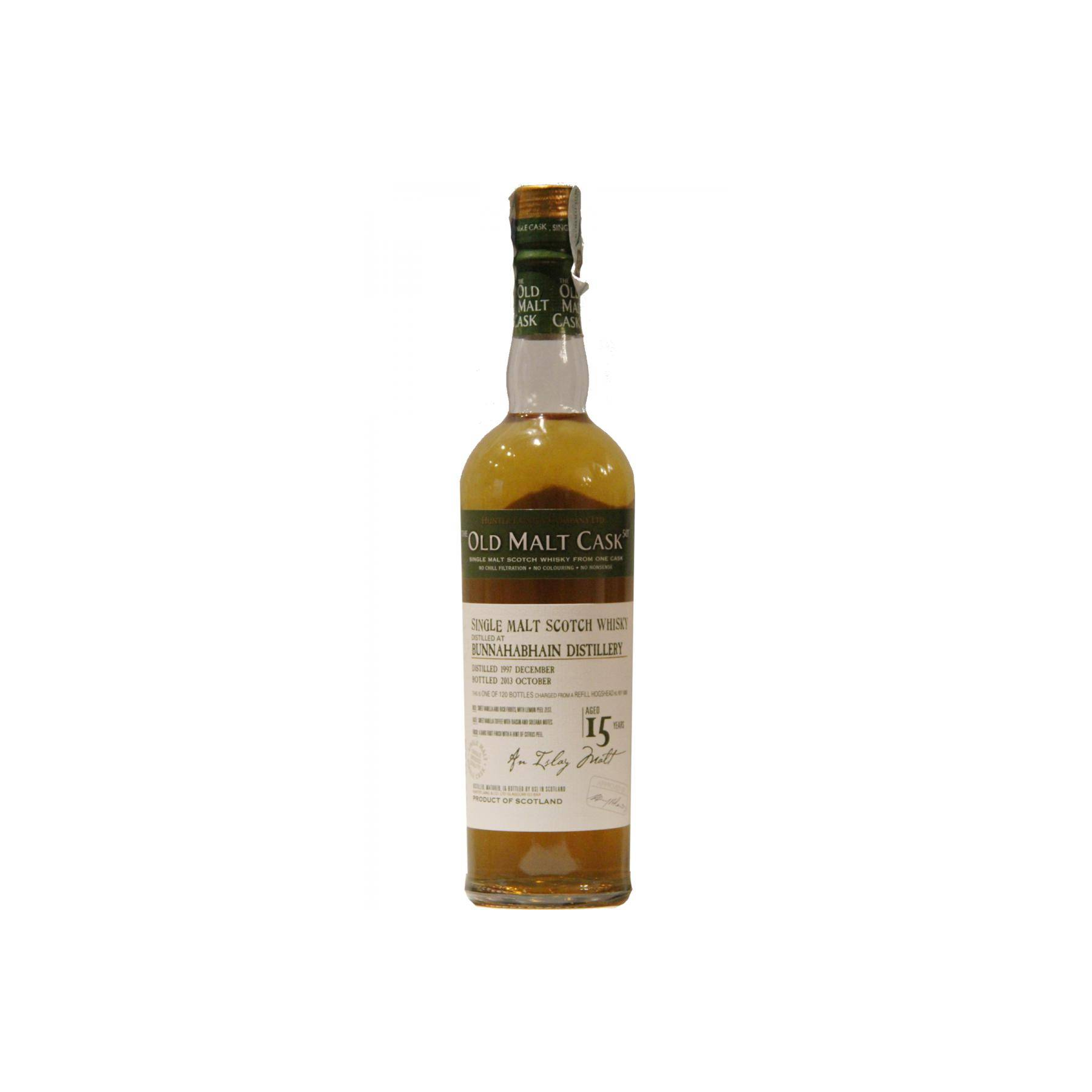 Bunnahabhain Old Malt Cask 1997 15 Years Single Malt Whisky