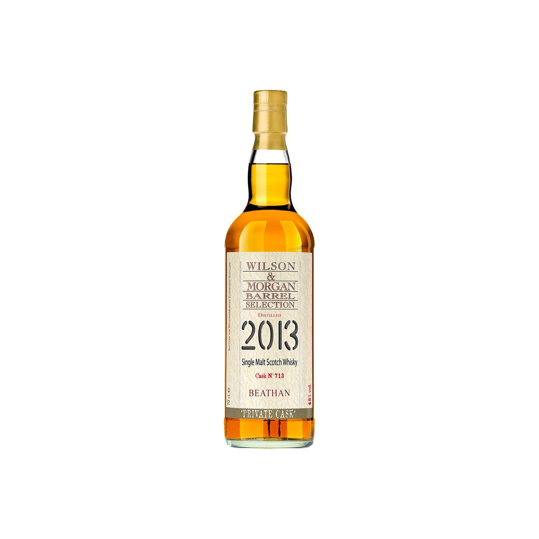 Wilson & Morgan Barrel Selection 2013 7 Years Single Malt Whisky