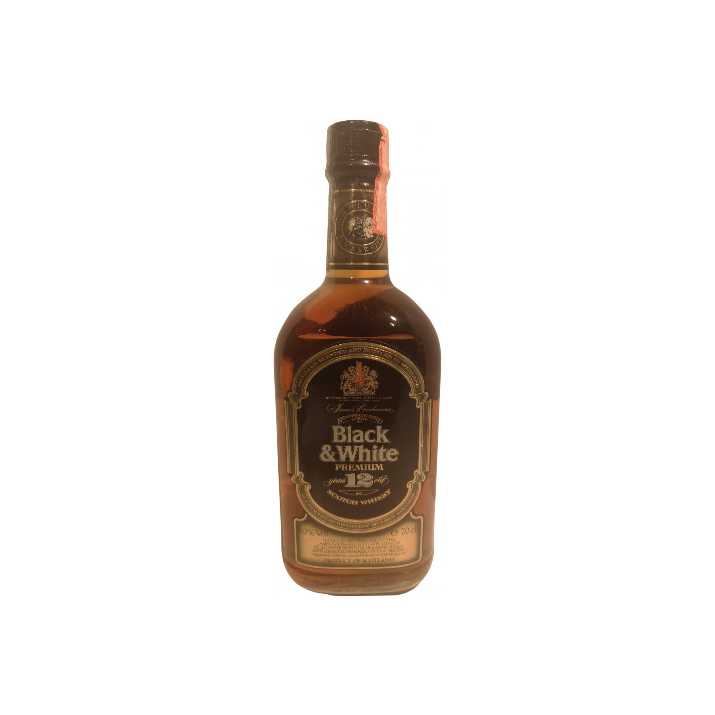 Black & White 12 Years Blended Whisky