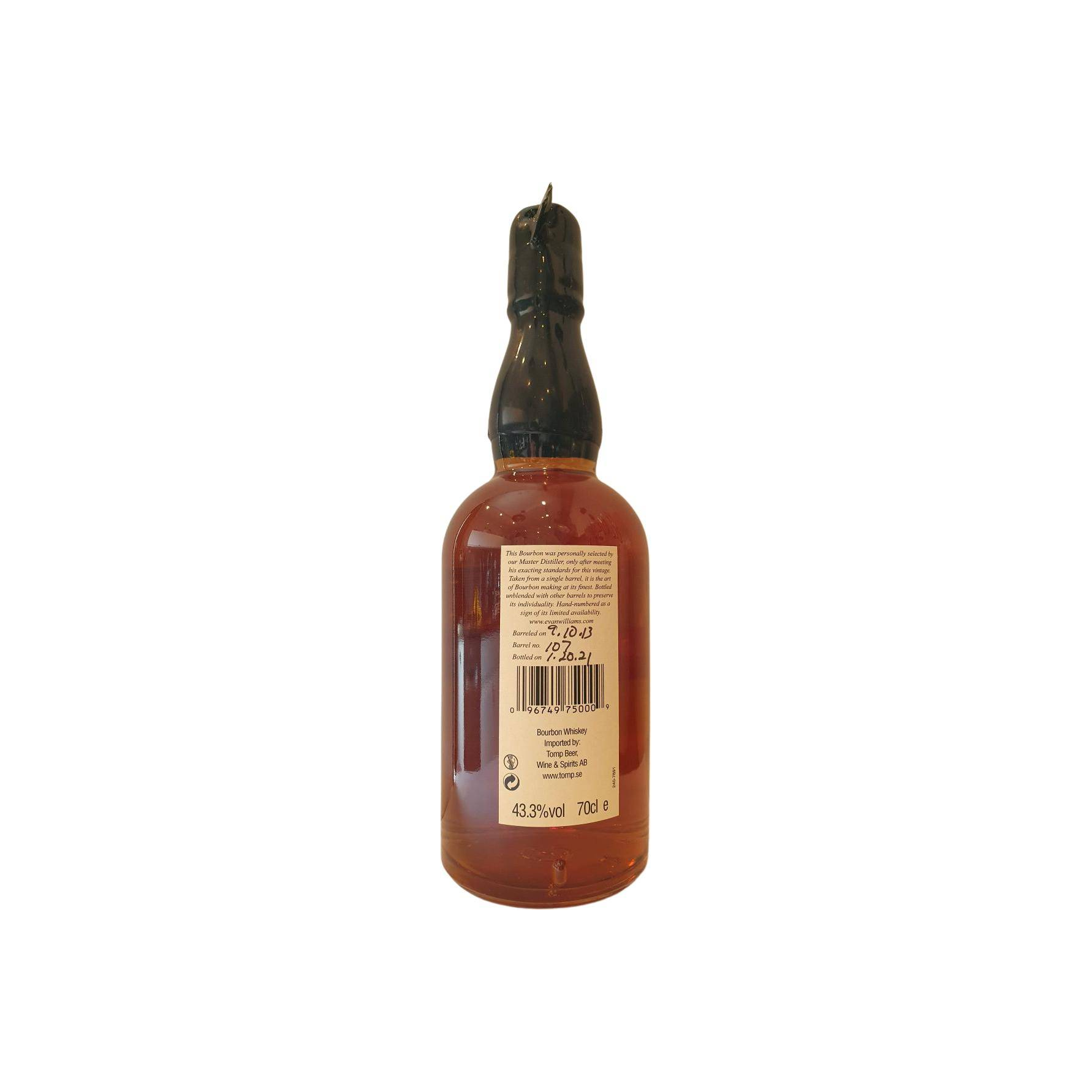 Evan Williams 2013 7 Years Bourbon Whisky 2