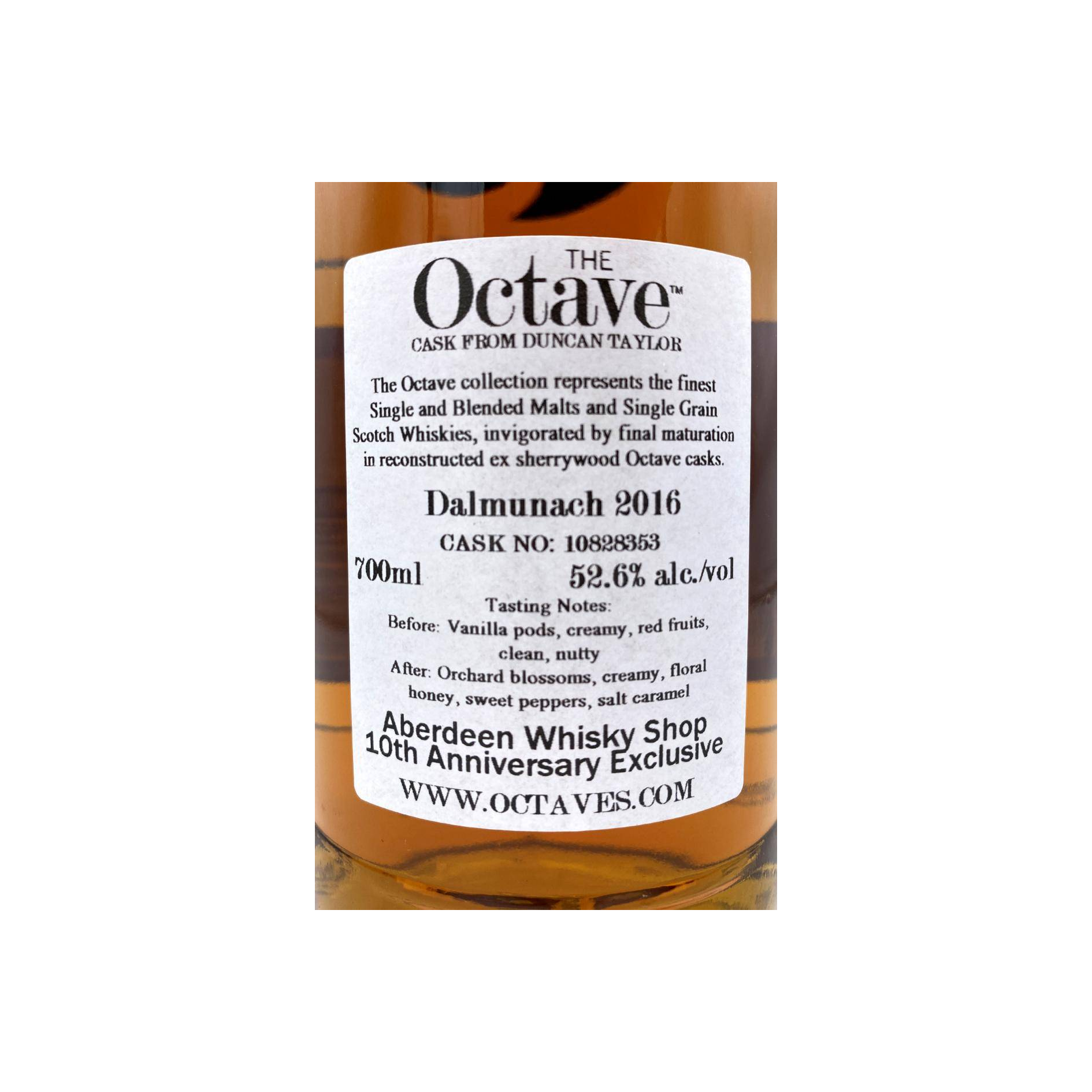 Dalmunach The Octave 2016 4 Years Single Malt Whisky 3