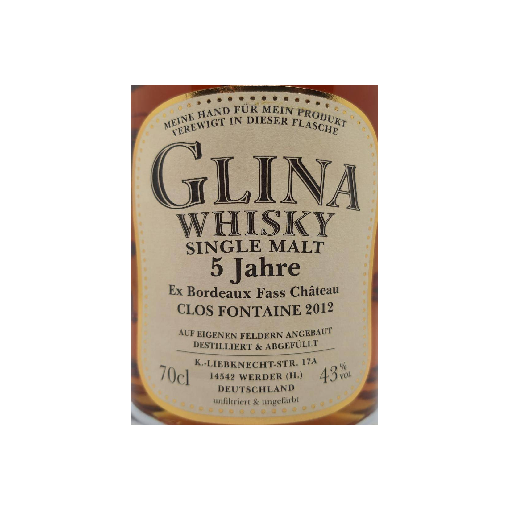 Glina Whisky 2012 2