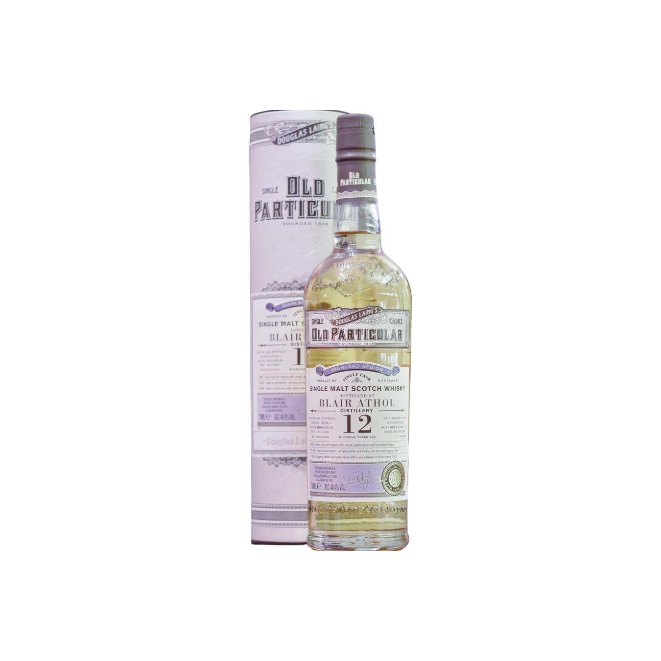Blair Athol Old Particular 2008 12 Years Single Malt Whisky 3