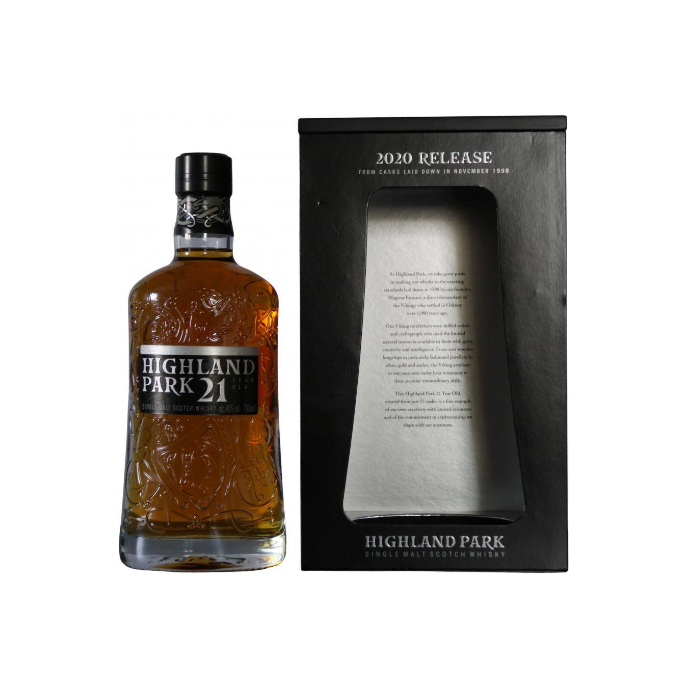 Highland Park 1998 21 Years Single Malt Whisky 3