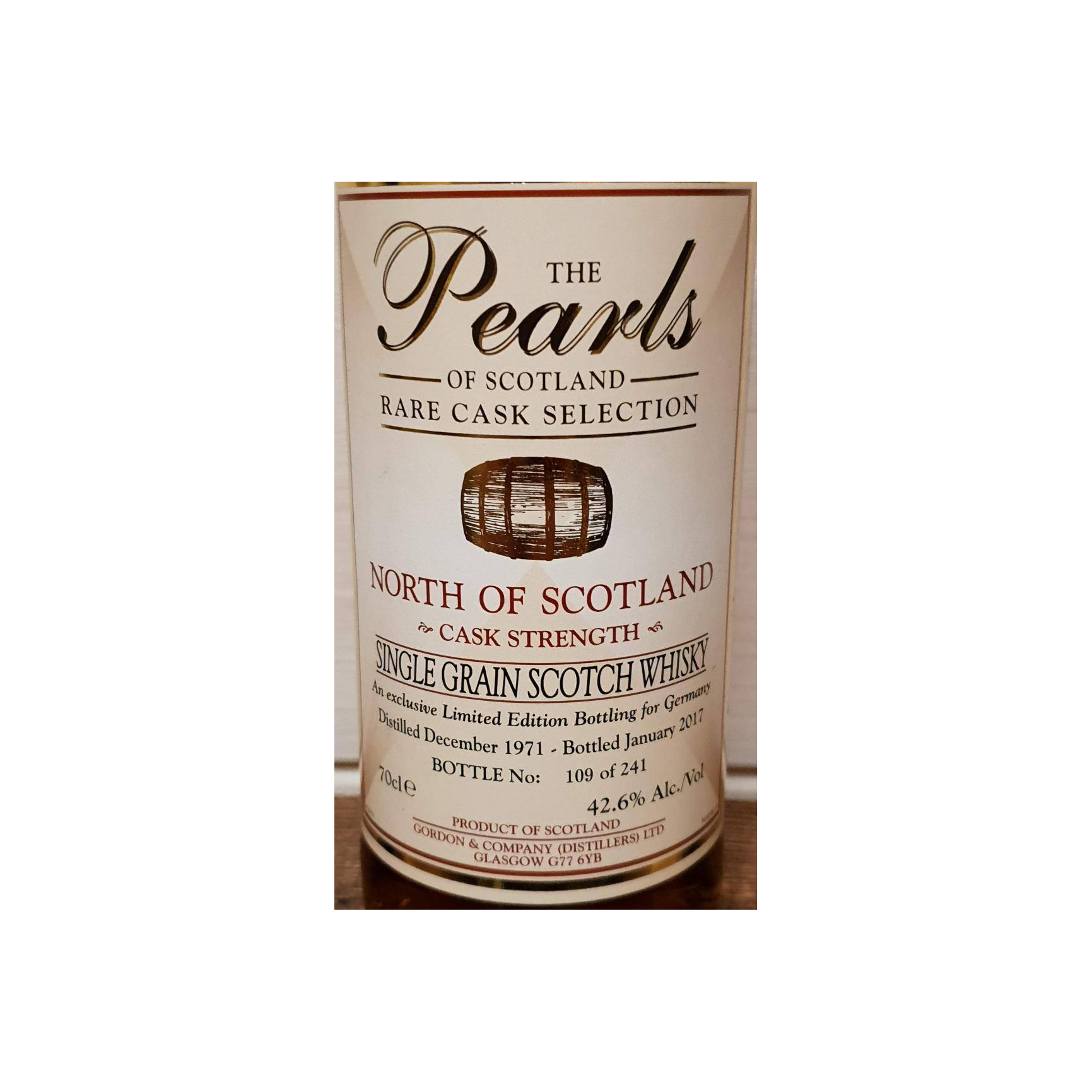 North of Scotland 1971 45 Years Single Grain Whisky 3