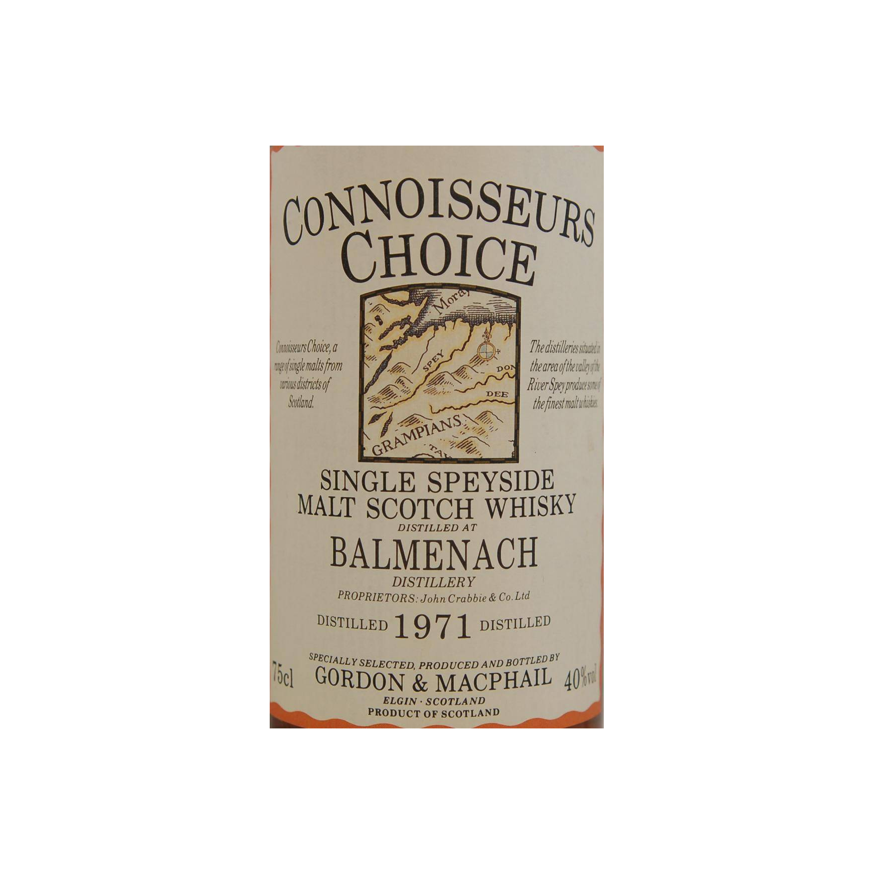Balmenach Connoisseurs Choice 1971 Single Malt Whisky 2