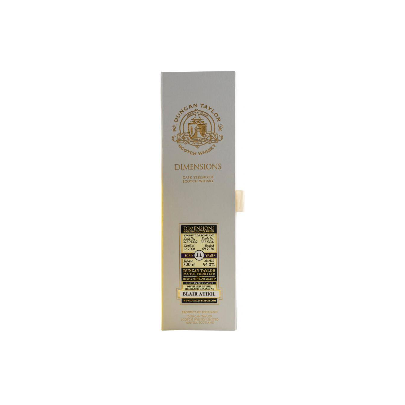 Blair Athol Dimensions 2008 11 Years Single Malt Whisky 2