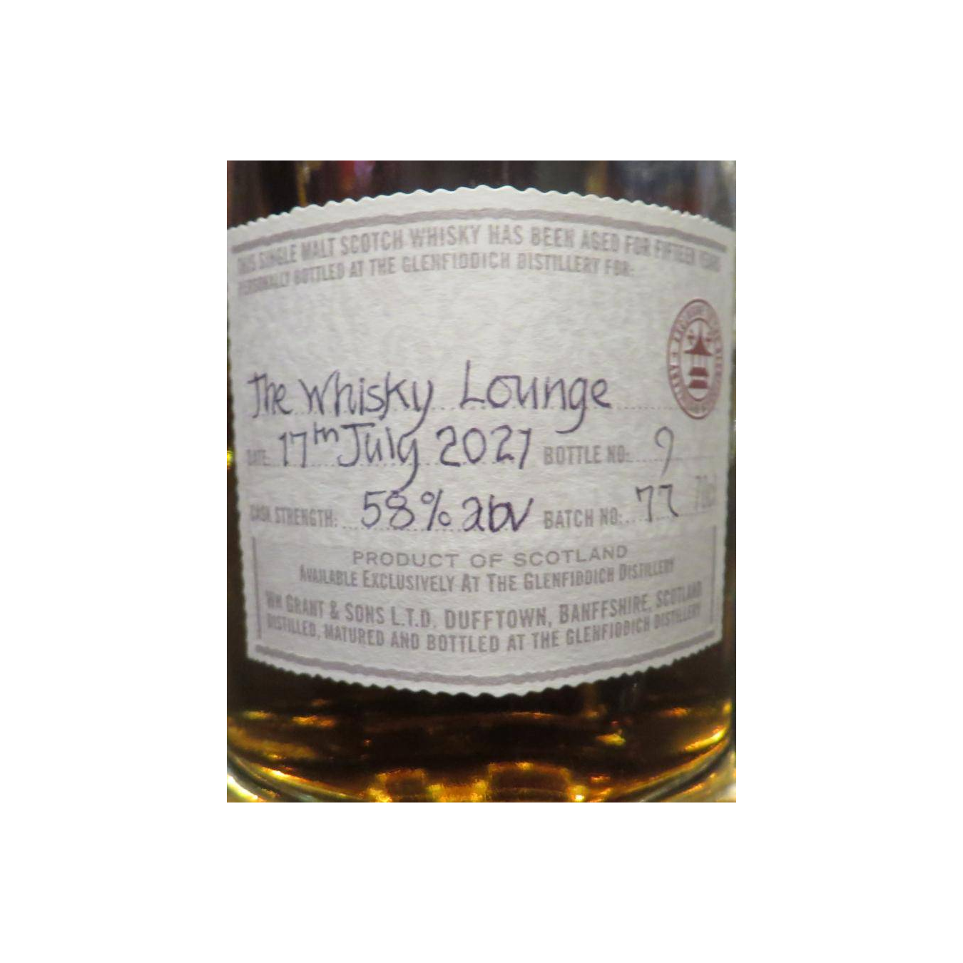 Glenfiddich 15 Years Single Malt Whisky
