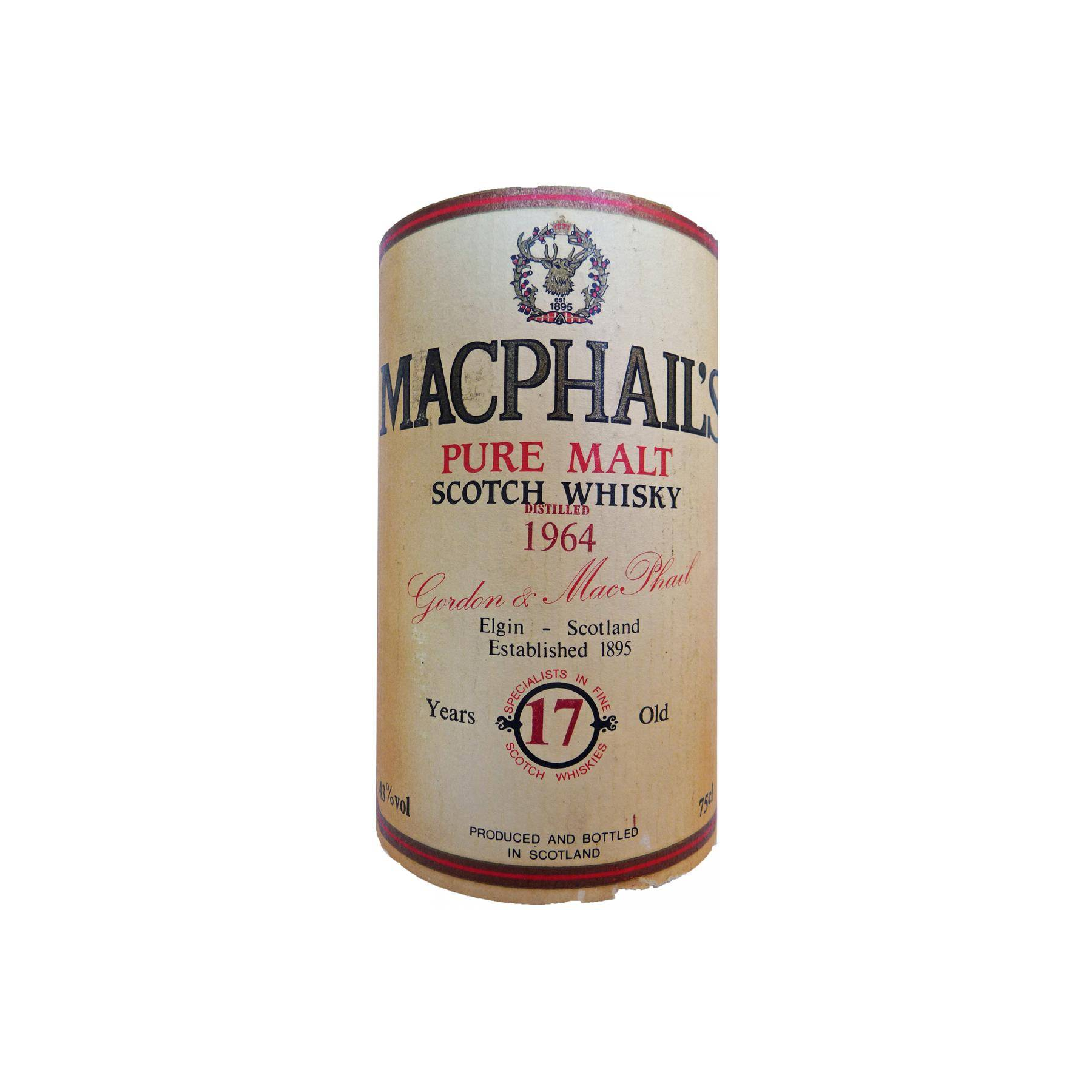 Gordon & MacPhail 1964 17 Years Blended Malt Whisky