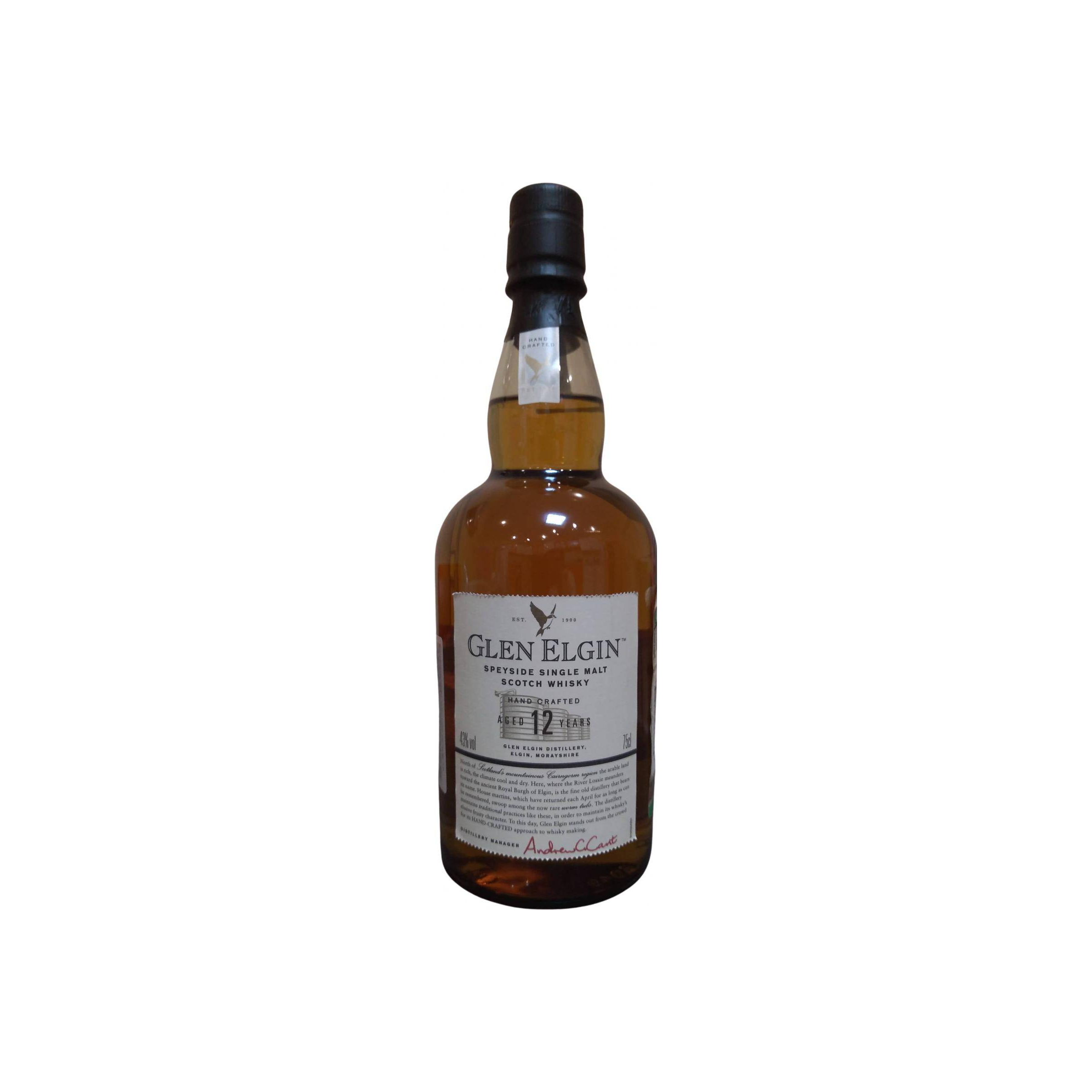 Glen Elgin 12 Years Single Malt Whisky