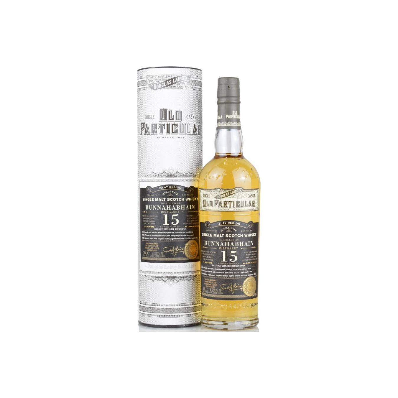 Bunnahabhain Old Particular 2005 15 Years Single Malt Whisky 2