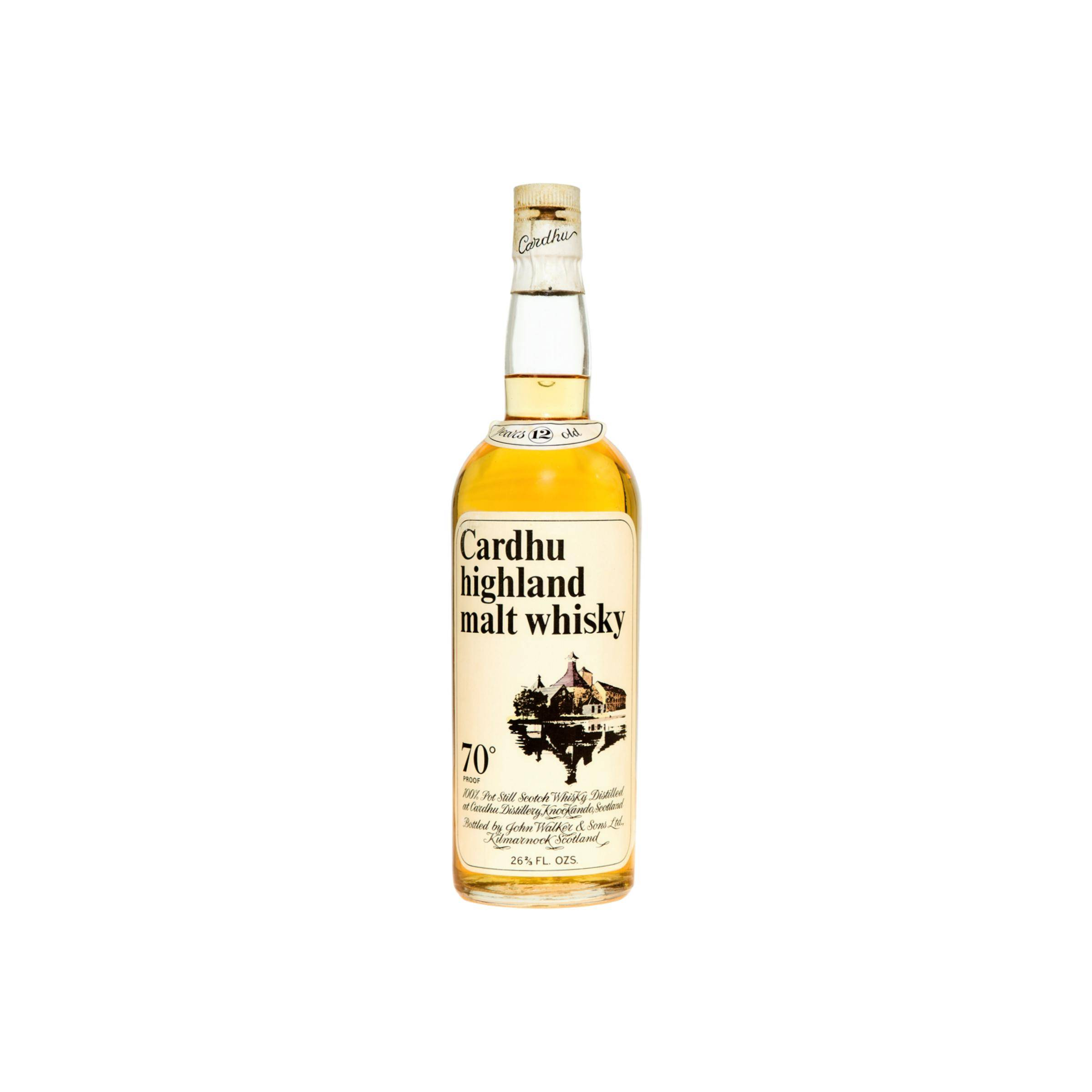Cardhu 12 Years Single Malt Whisky