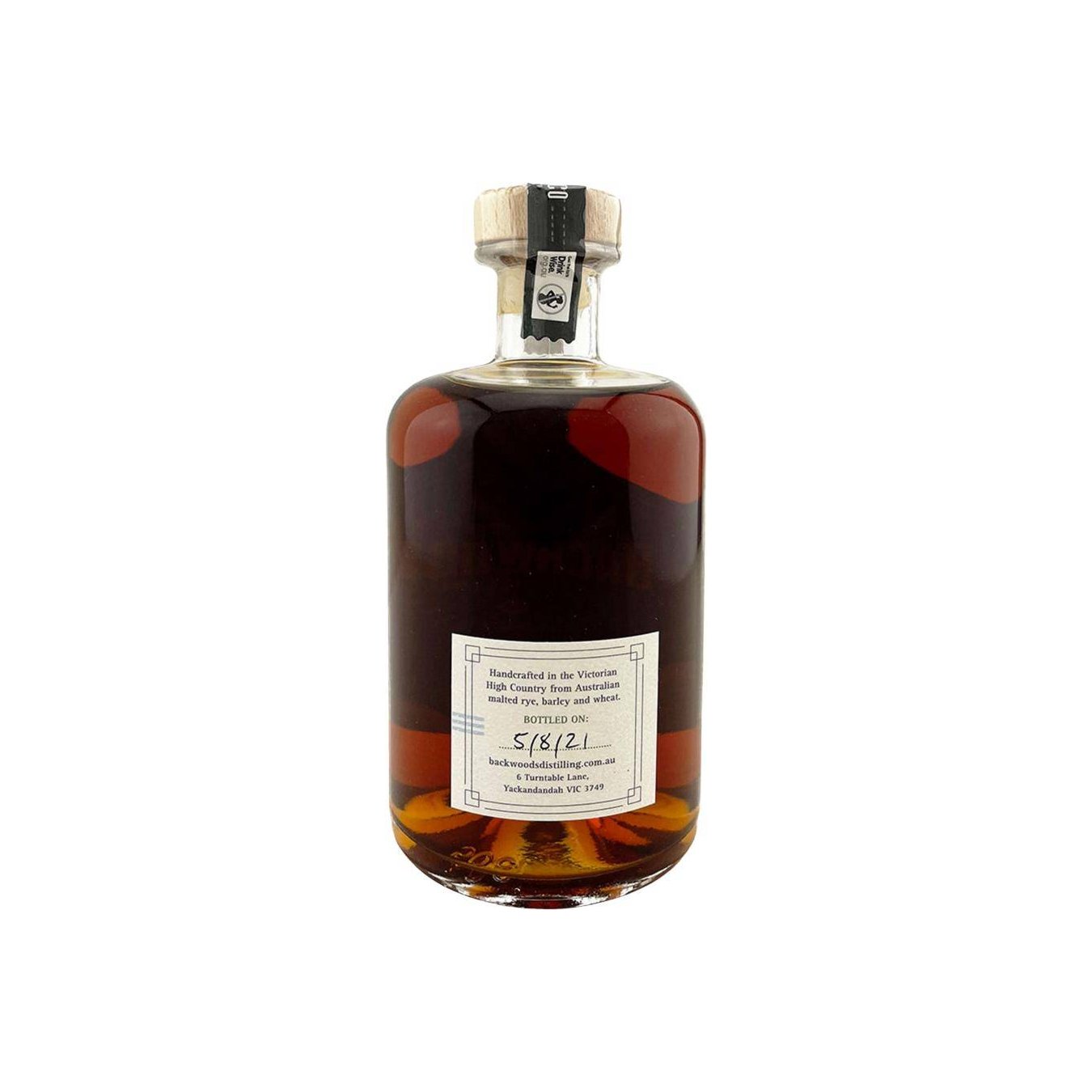 Backwoods Distilling Rye Whisky 2