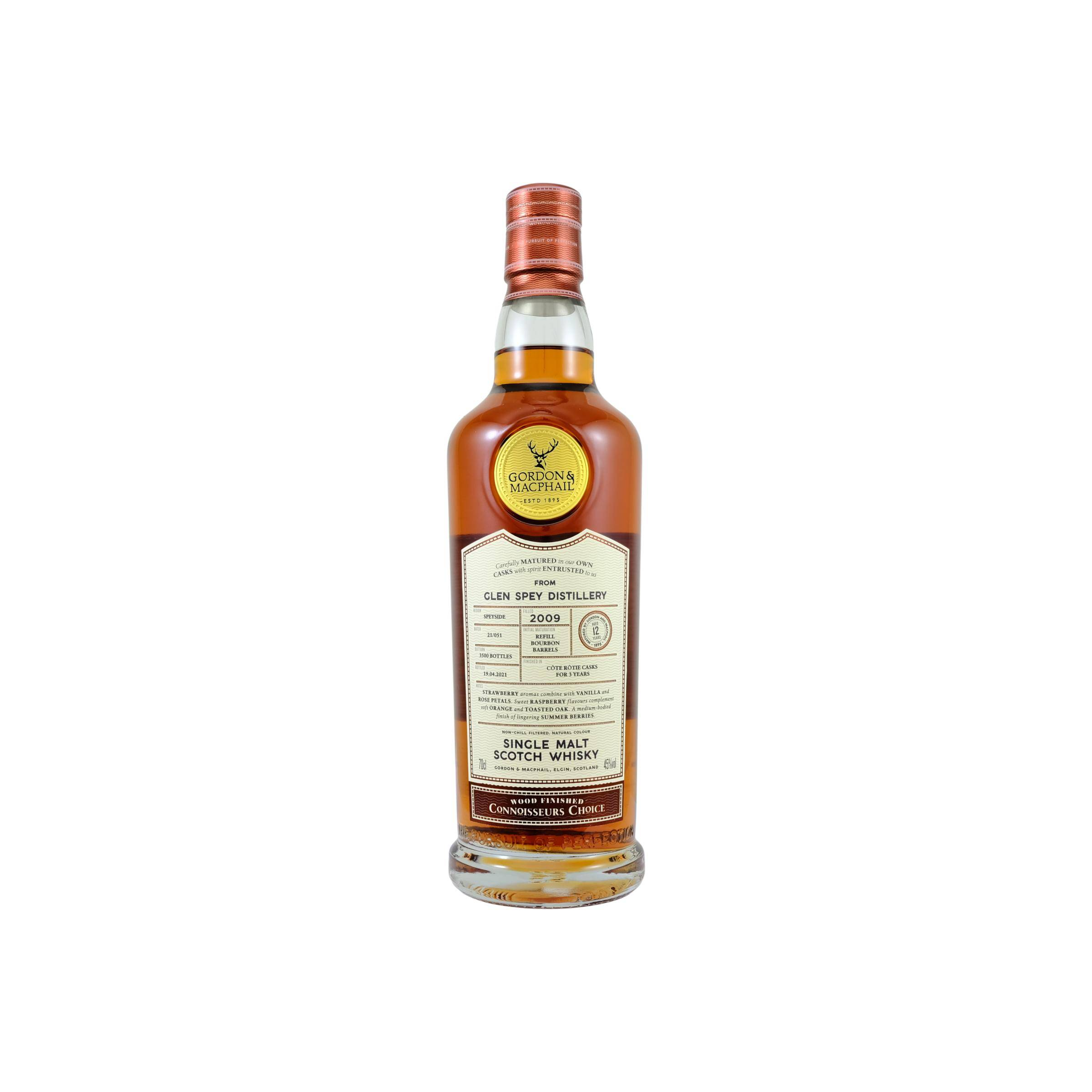 Glen Spey 2009 12 Years Single Malt Whisky