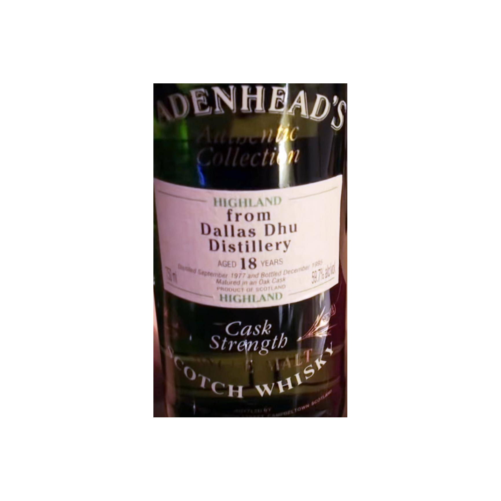 Dallas Dhu Authentic Collection 1977 18 Years Single Malt Whisky