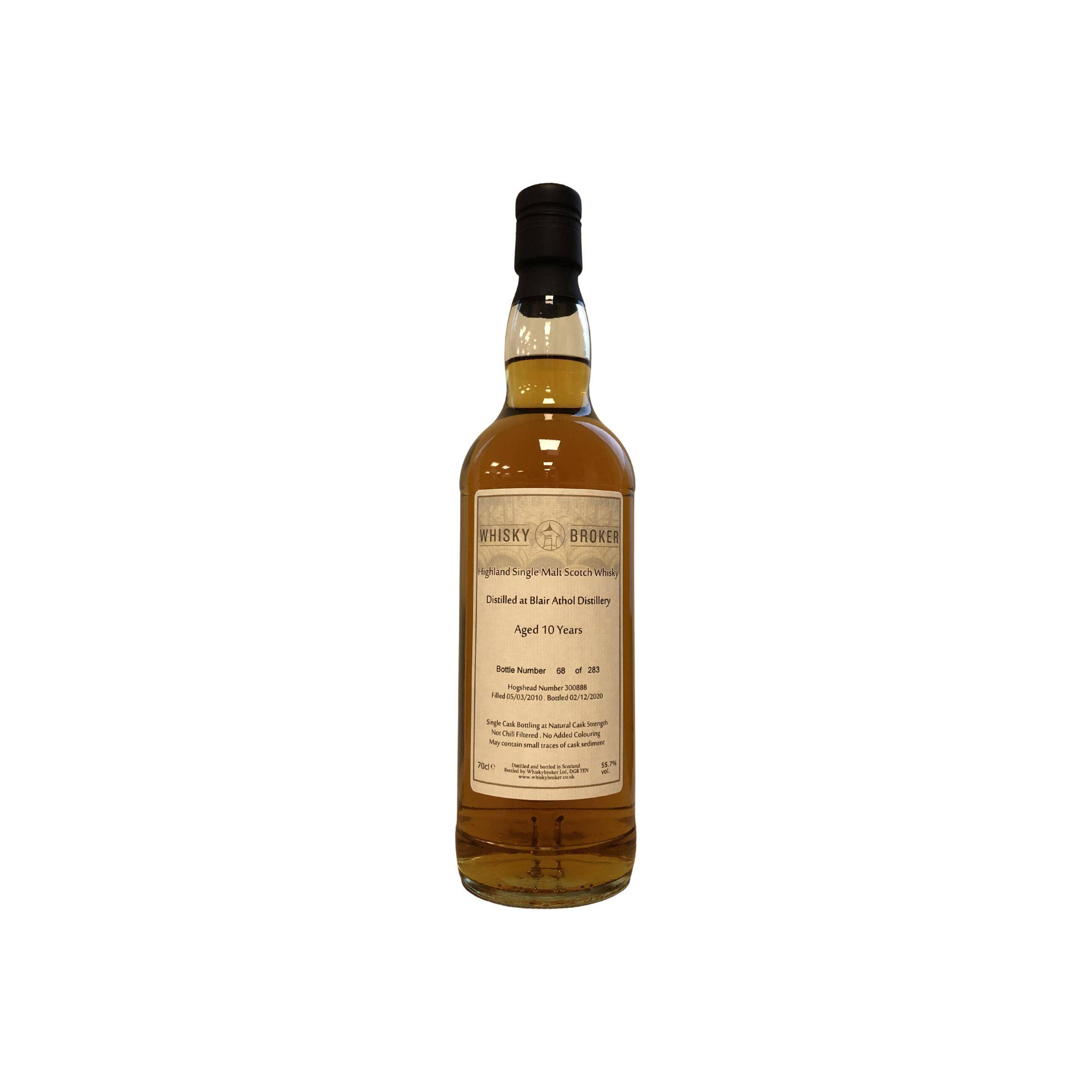 Blair Athol 2010 10 Years Single Malt Whisky