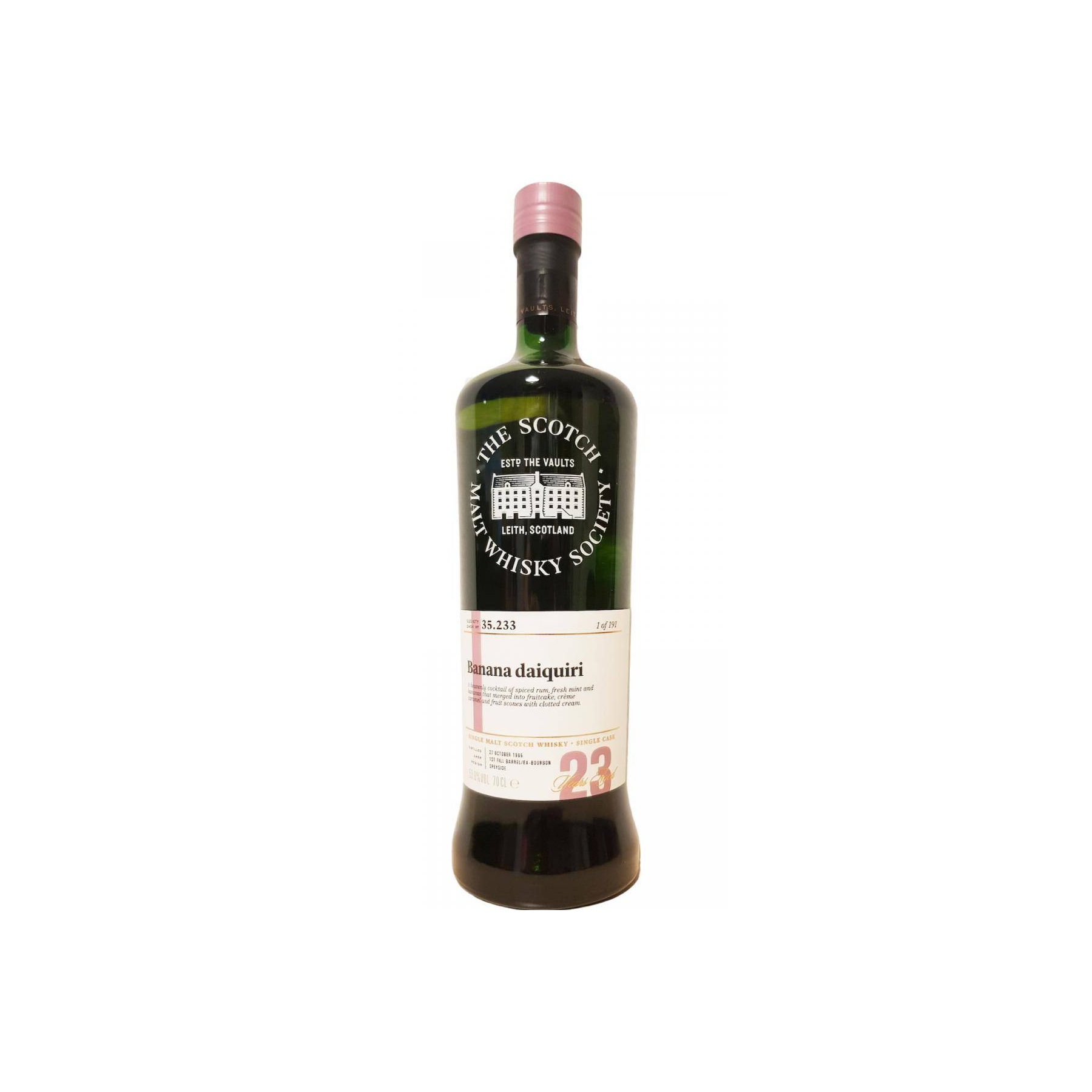 The Scotch Malt Whisky Society 1995 23 Years Single Malt Whisky