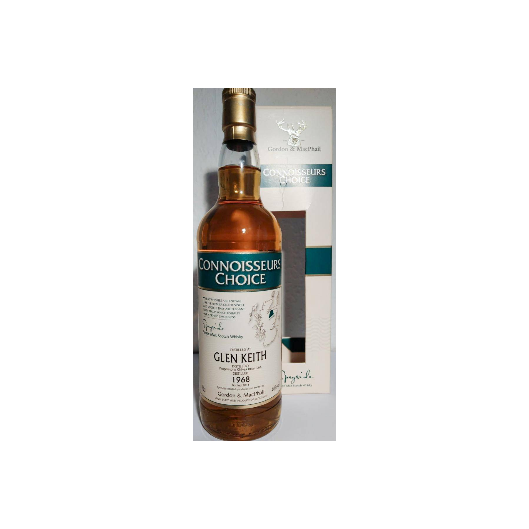 Glen Keith Connoisseurs Choice 1968 42 Years Single Malt Whisky 2
