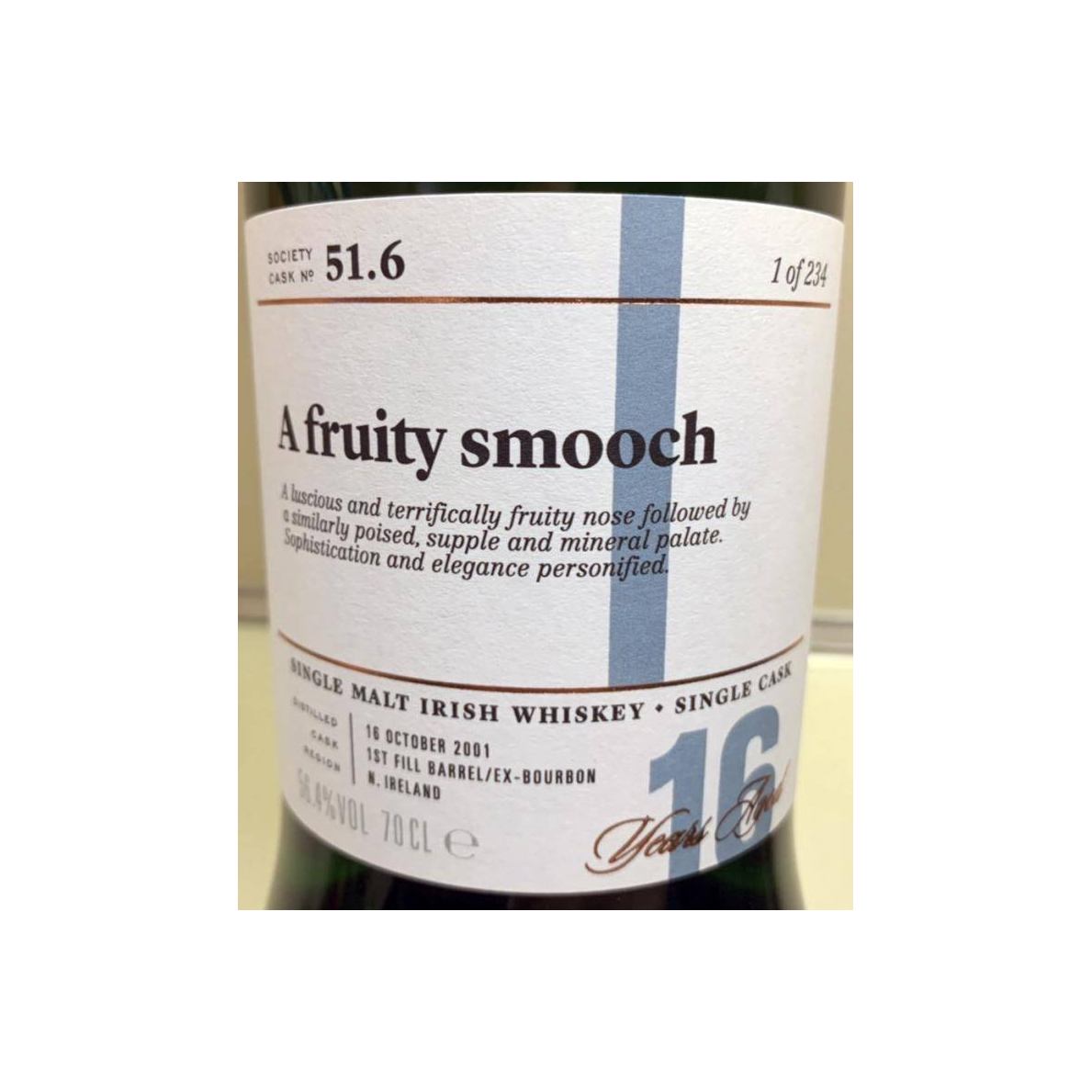 The Scotch Malt Whisky Society 2001 16 Years Single Malt Whisky 2