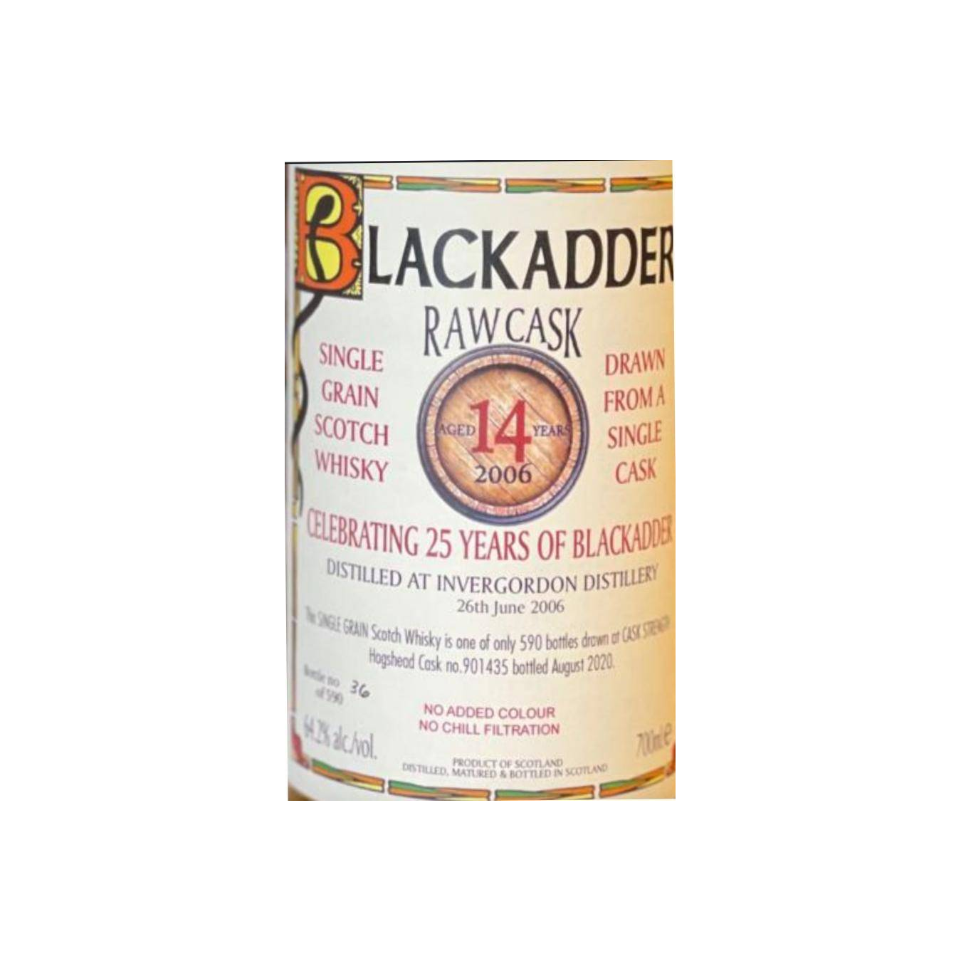 Invergordon Raw Cask 2006 14 Years Single Grain Whisky
