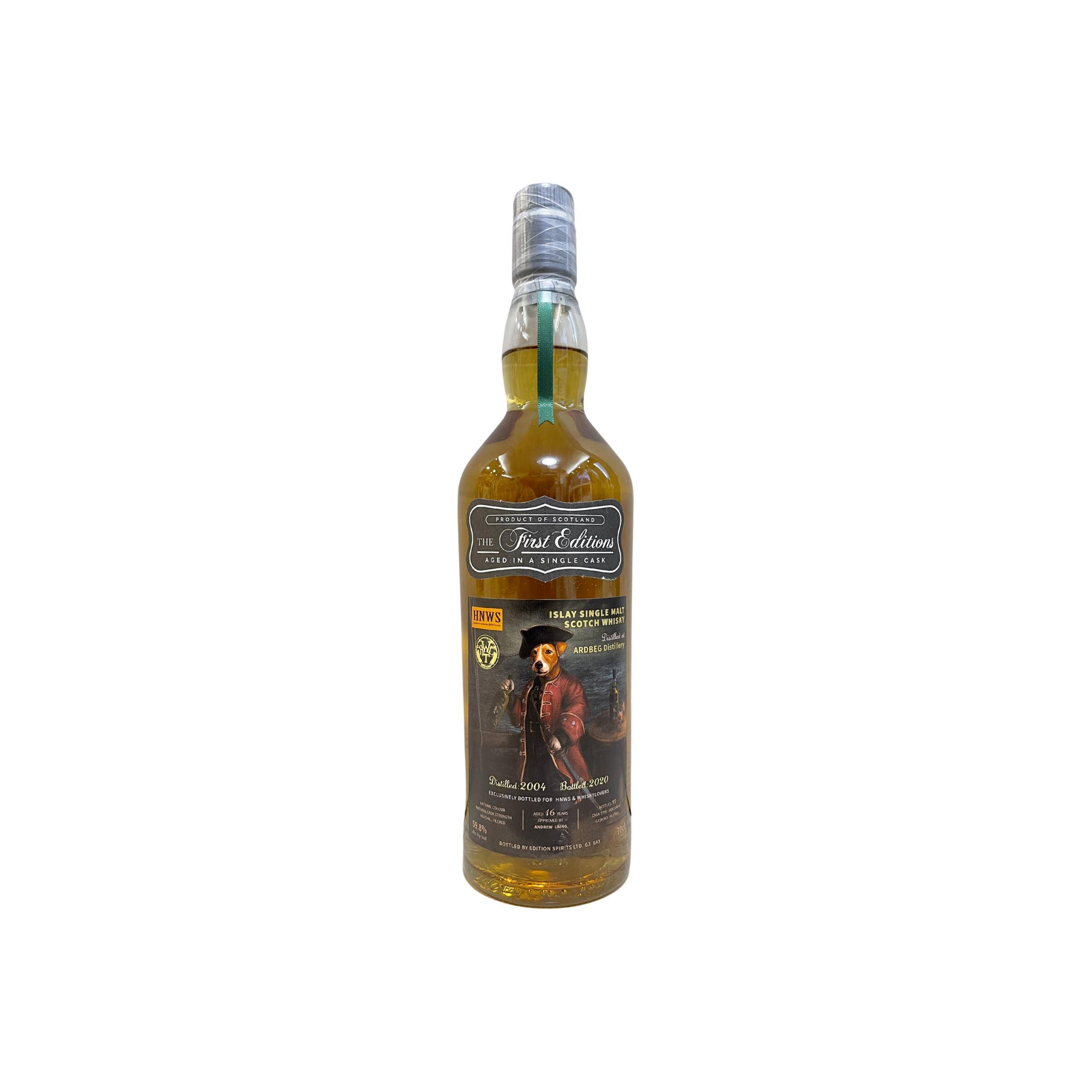 Ardbeg The First Editions 2004 16 Years Single Malt Whisky