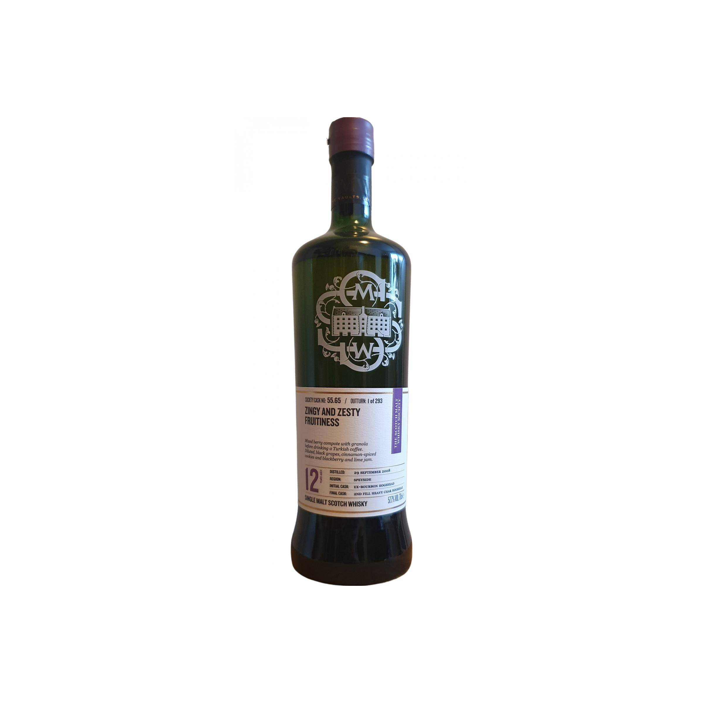 The Scotch Malt Whisky Society 2008 12 Years Single Malt Whisky