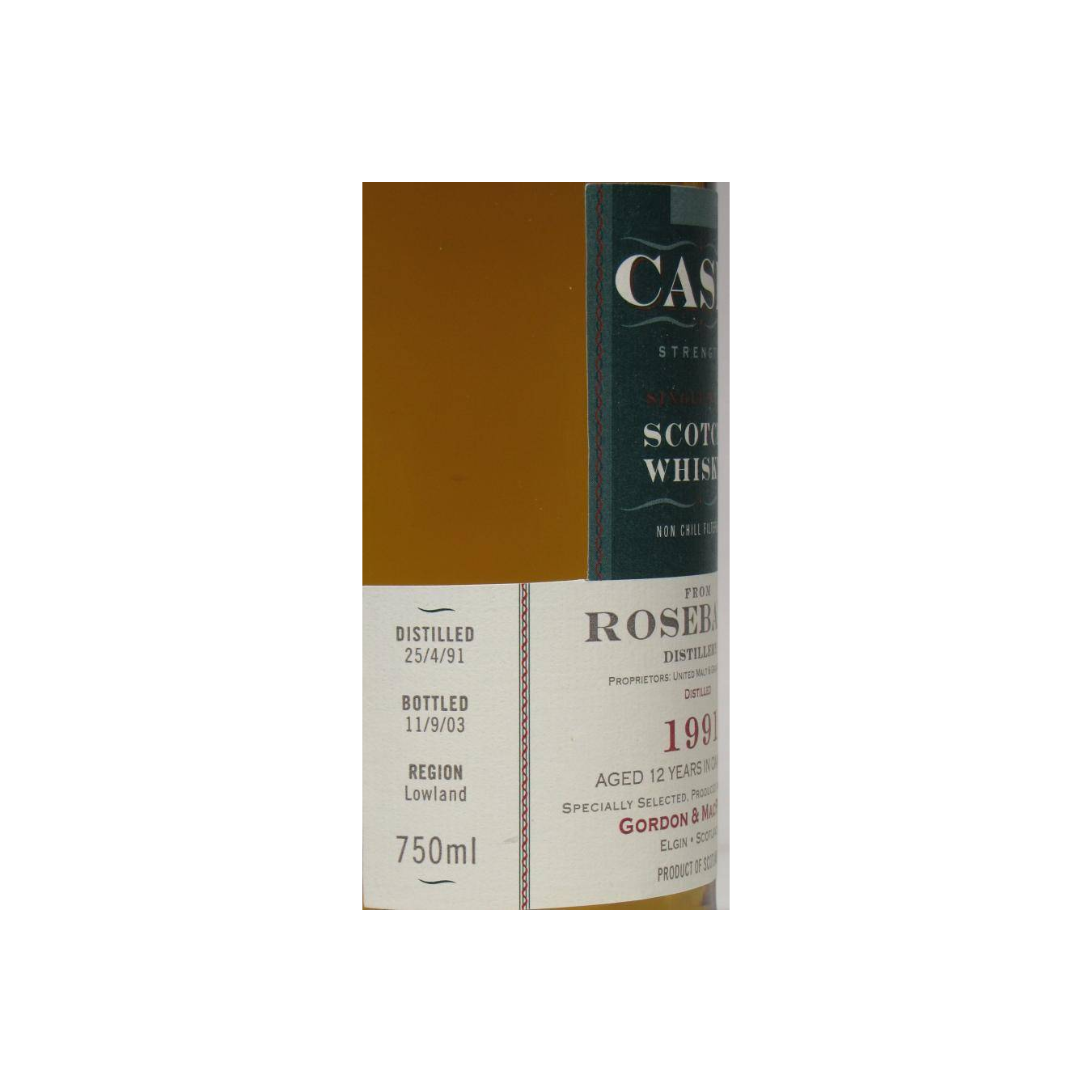 Rosebank Cask Strength Collection 1991 12 Years Single Malt Whisky 2