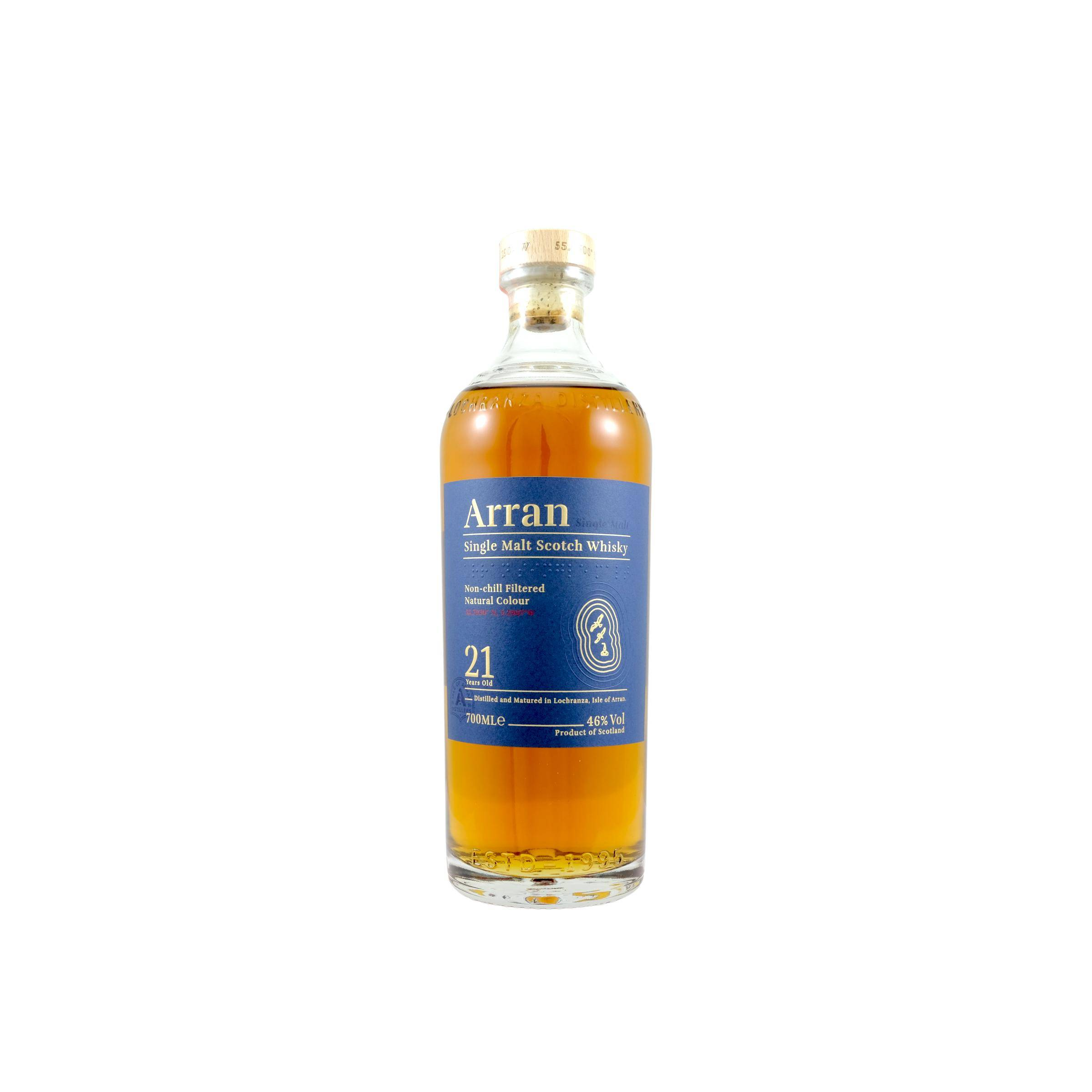 Arran 21 Years Single Malt Whisky