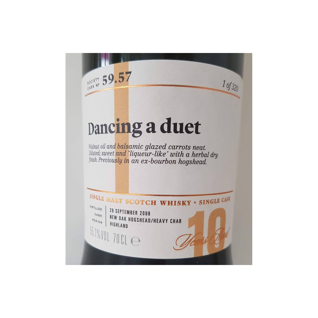 The Scotch Malt Whisky Society 2008 10 Years Single Malt Whisky 2