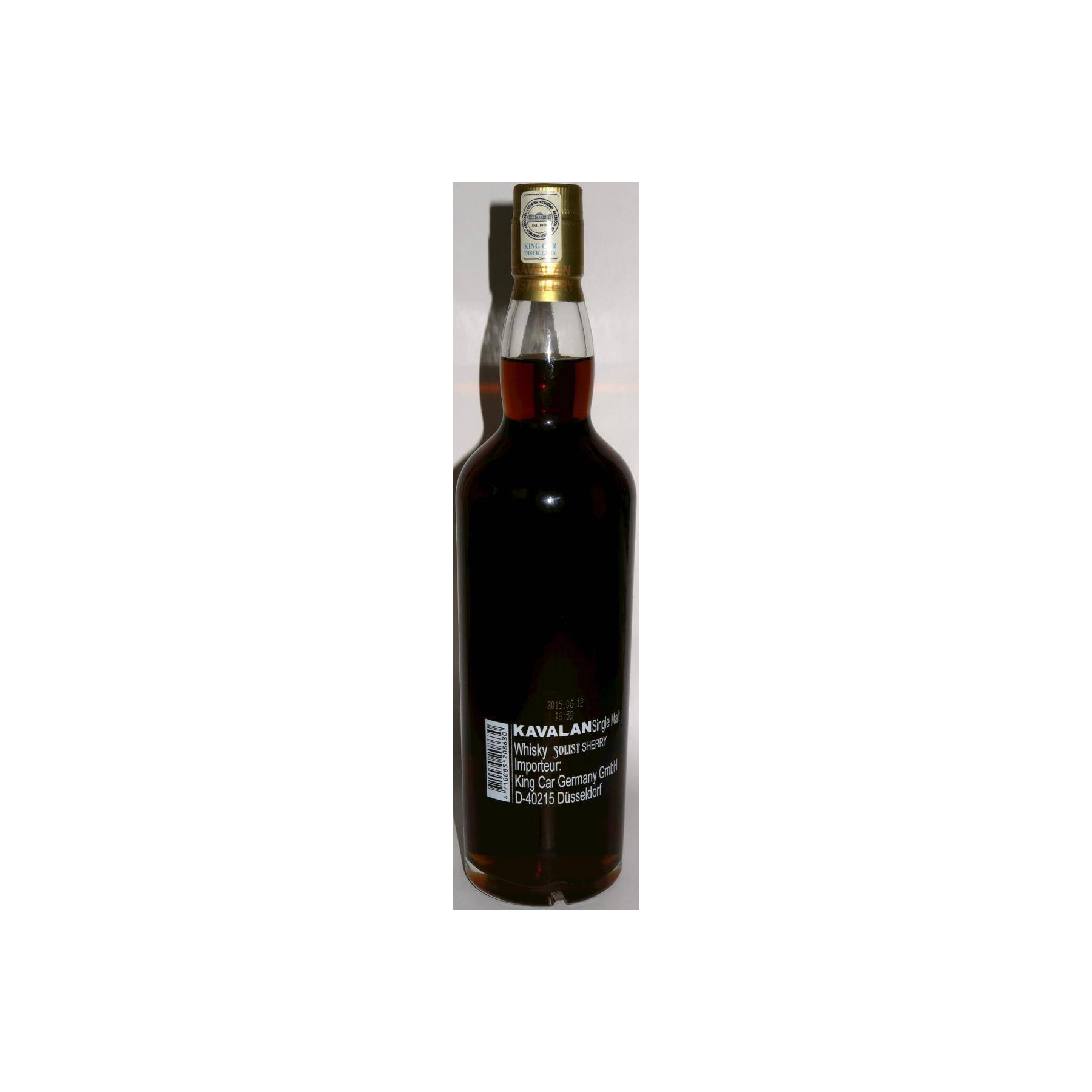 Kavalan Sherry Cask 2010 5 Years Single Malt Whisky 2