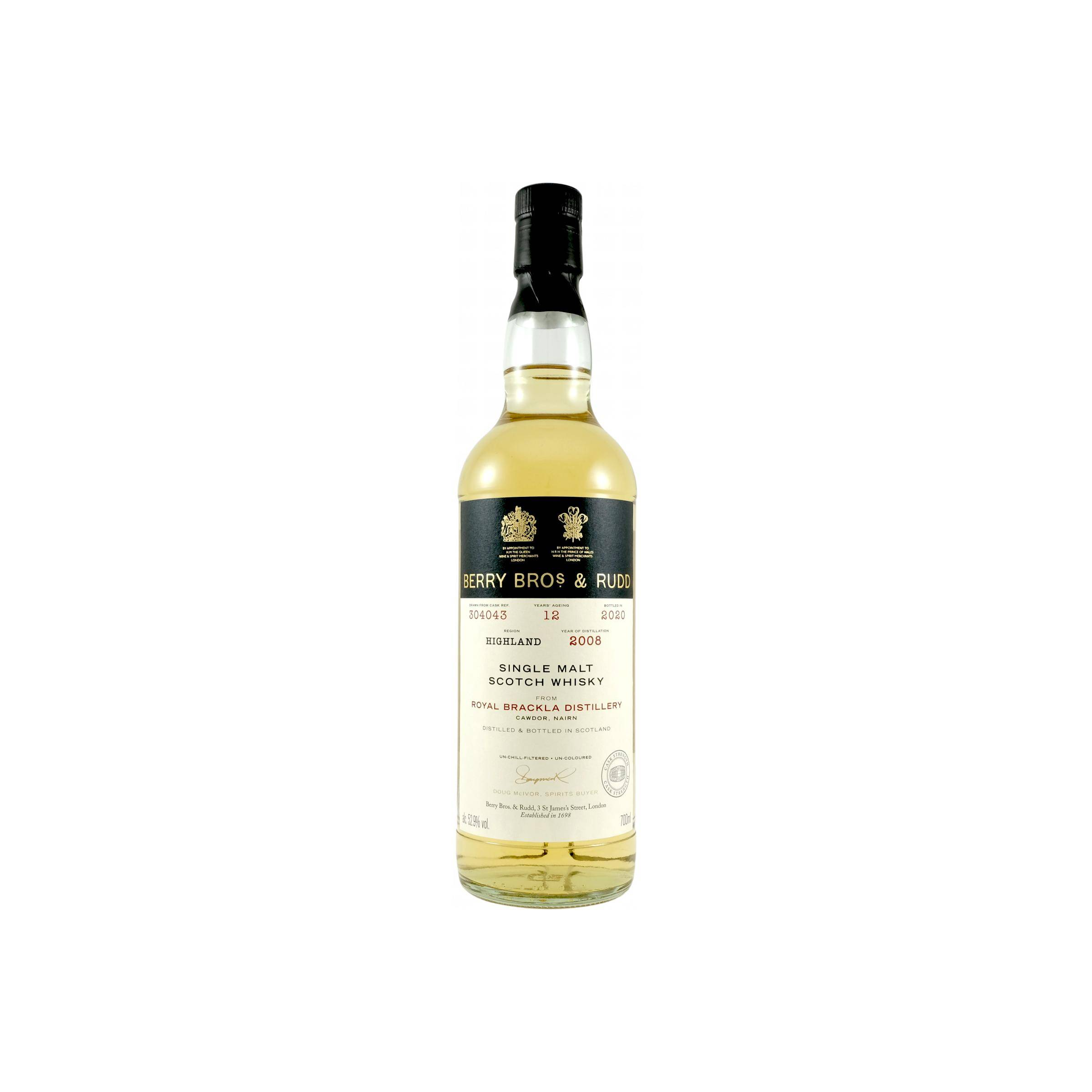 Royal Brackla 2008 12 Years Single Malt Whisky