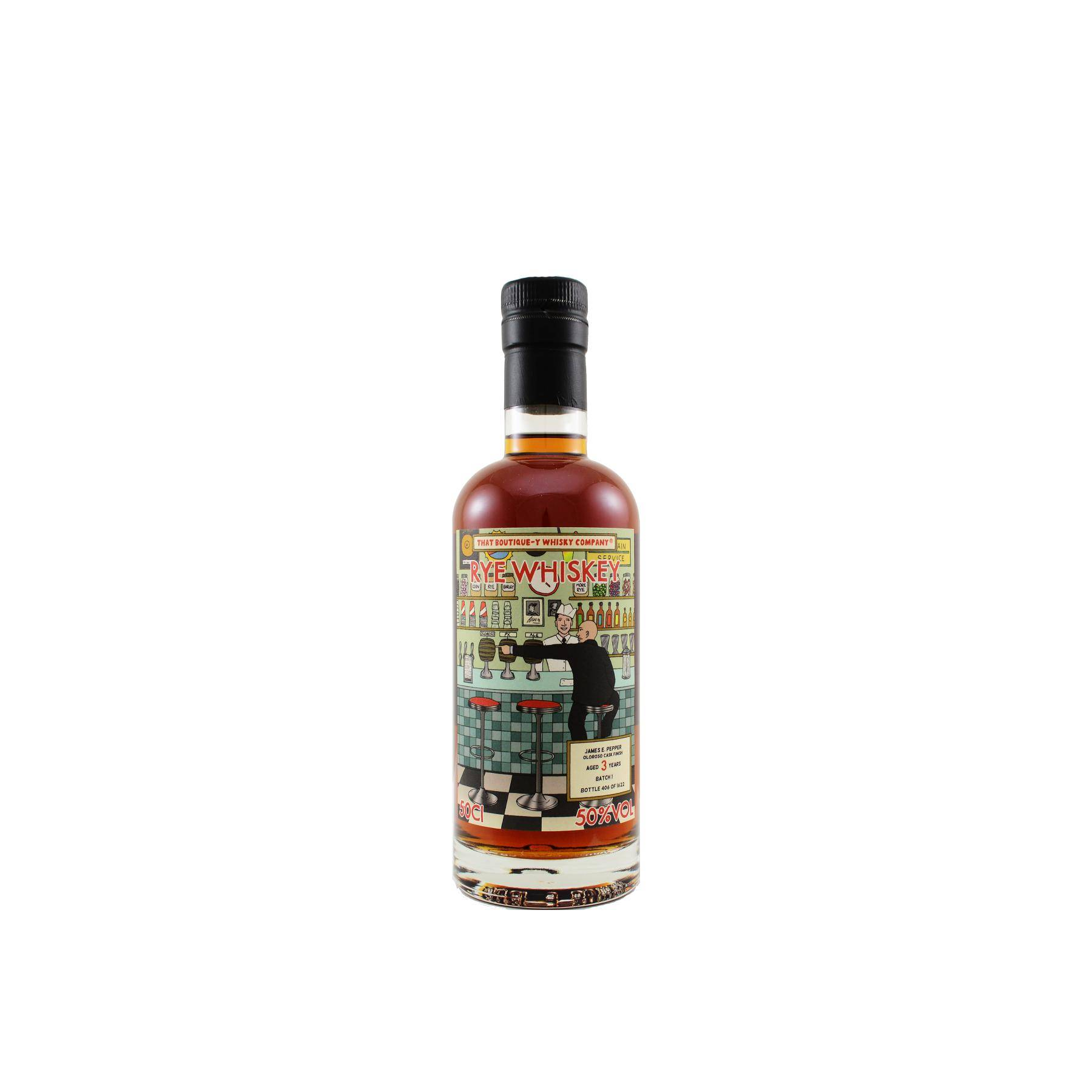 That Boutique-y Whisky Company 3 Years Rye Whisky
