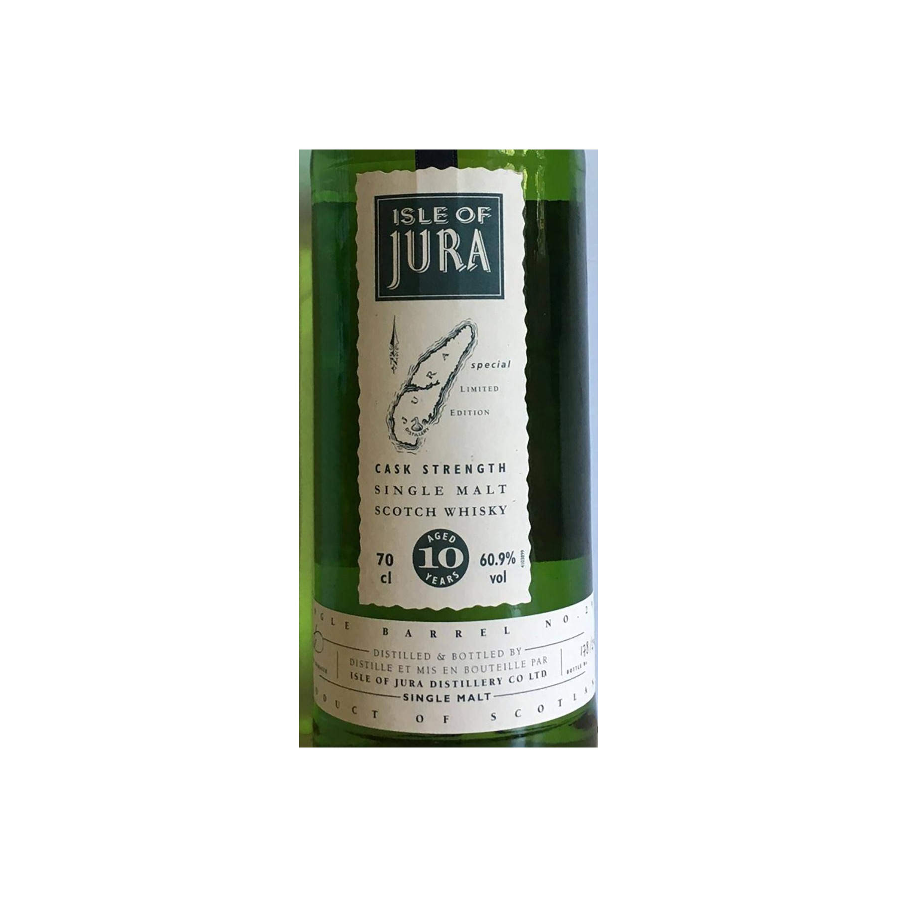Jura Cask Strength Collection 10 Years Single Malt Whisky 2
