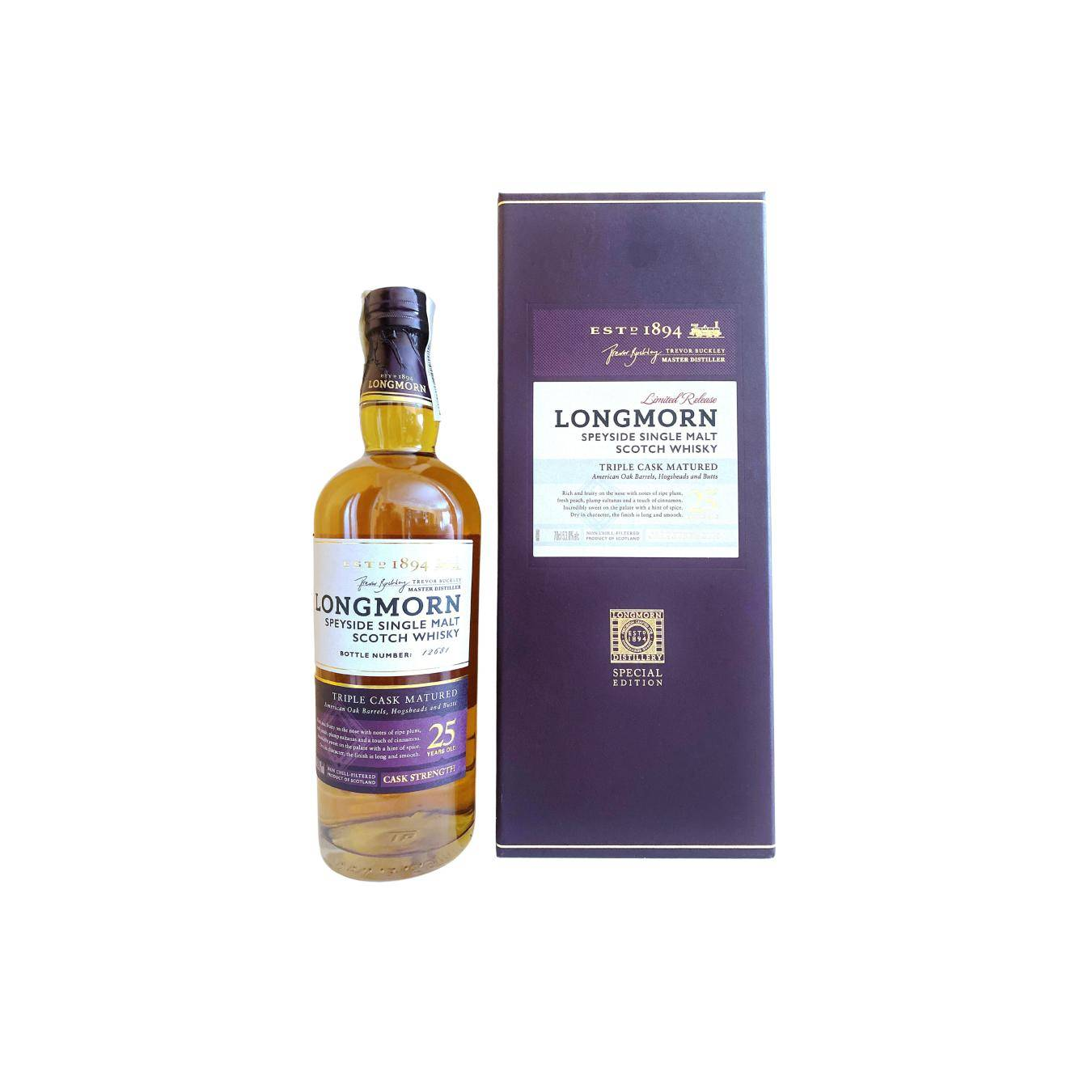 Longmorn 25 Years Single Malt Whisky 3