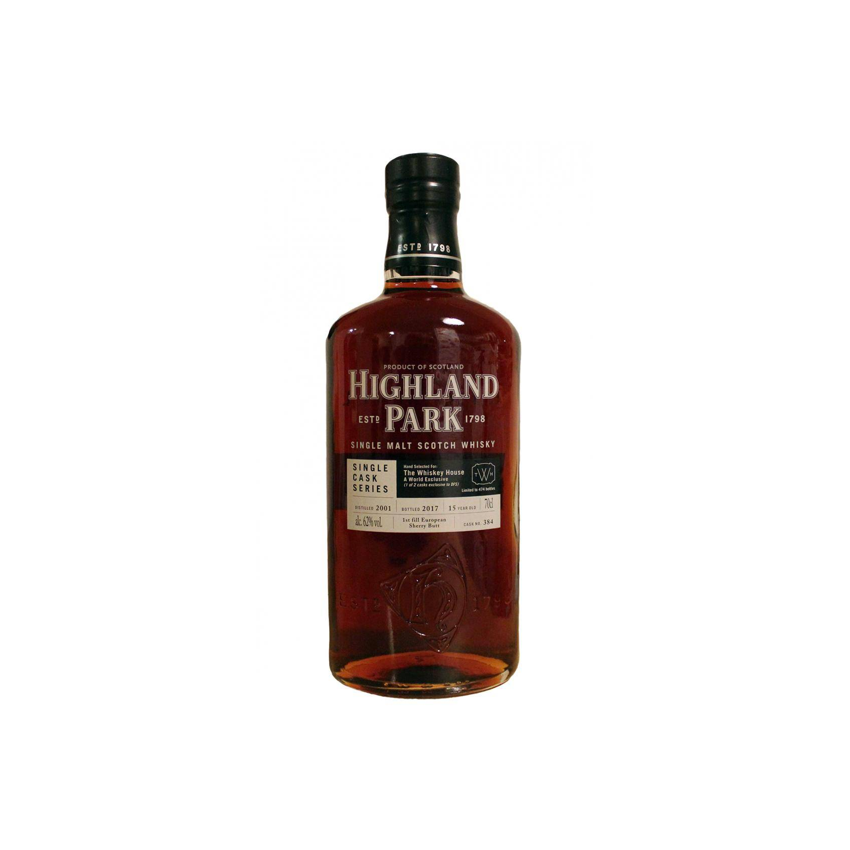 Highland Park Single Cask 2001 15 Years Single Malt Whisky