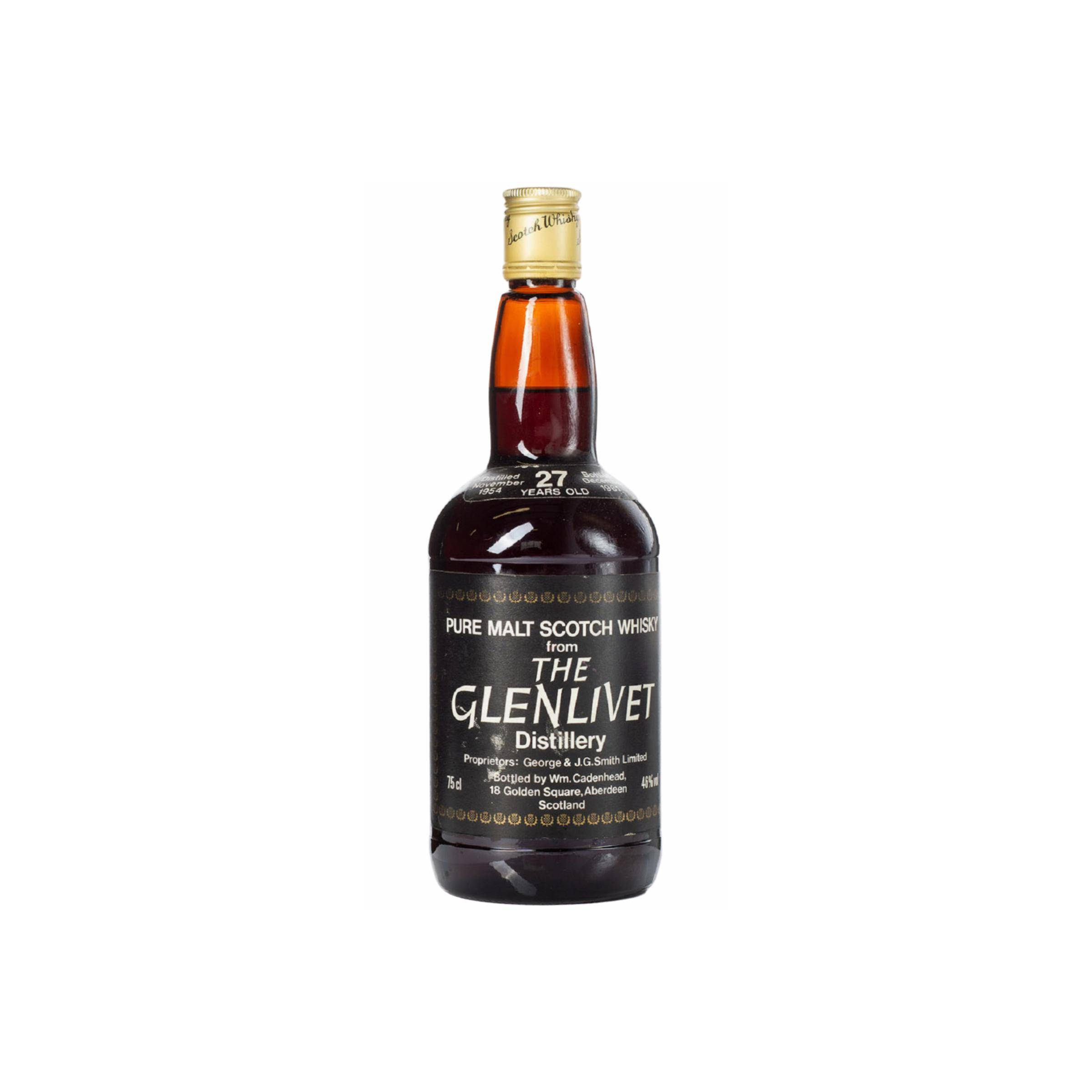 The Glenlivet 1954 27 Years Single Malt Whisky