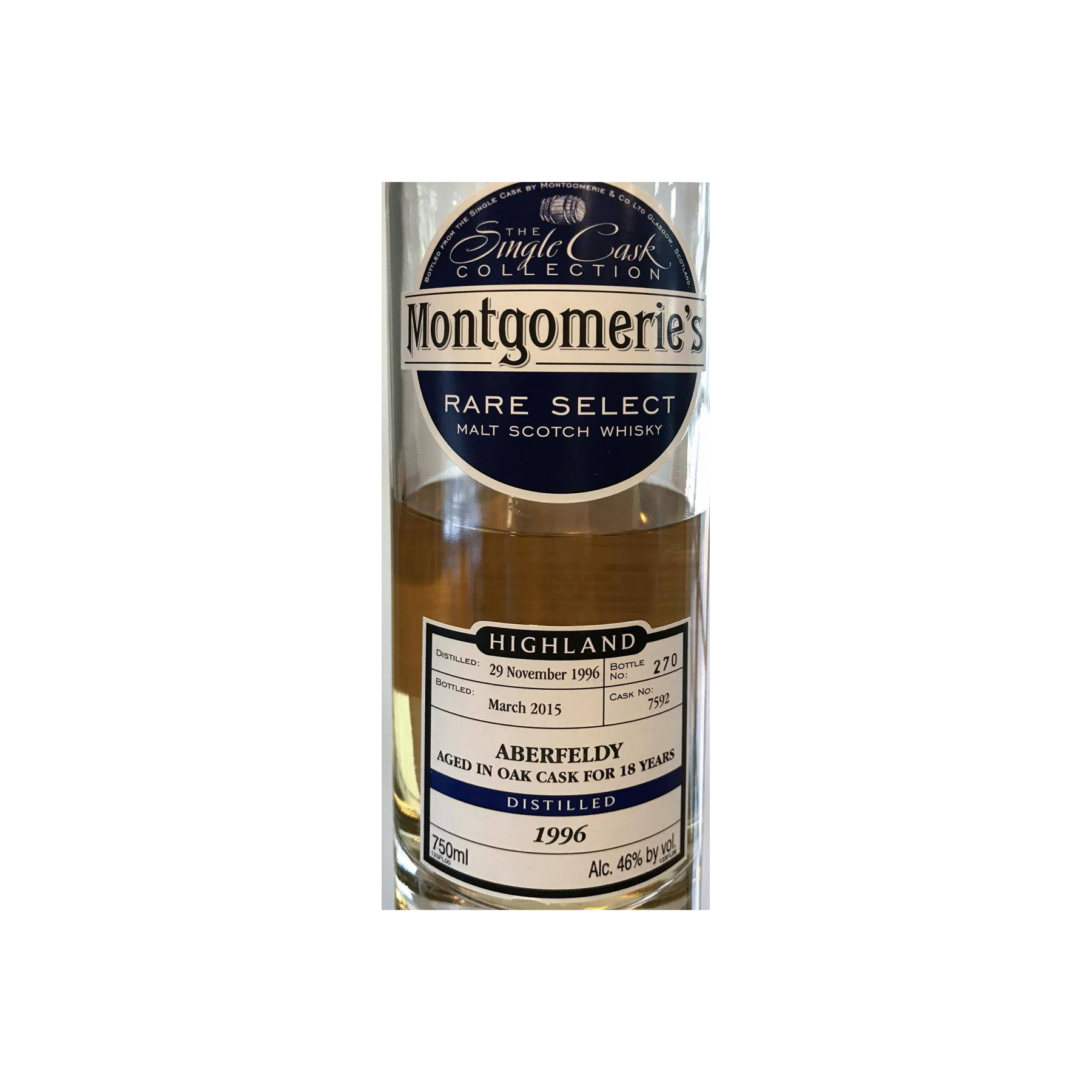 Aberfeldy 1996 18 Years Single Malt Whisky