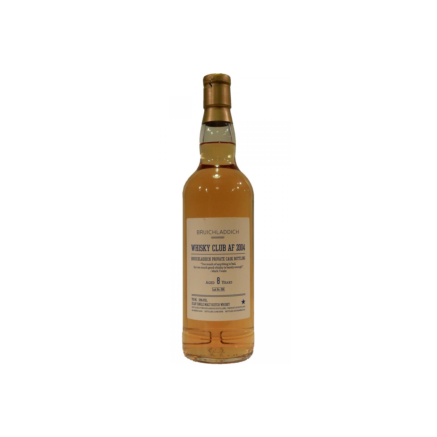 Bruichladdich 2006 8 Years Single Malt Whisky