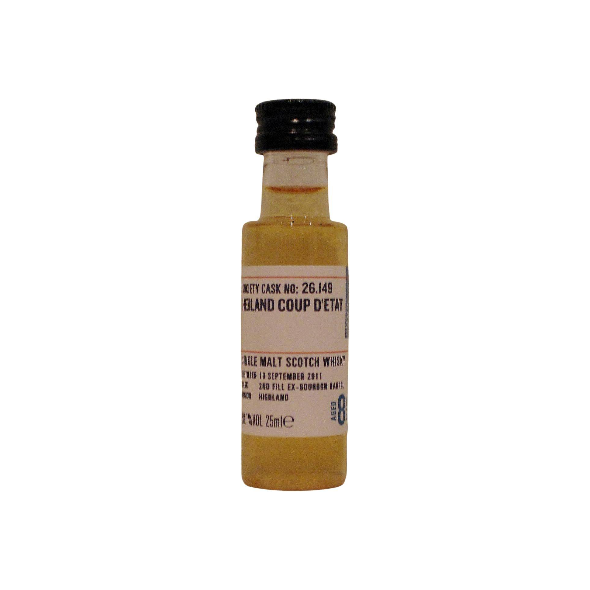 The Scotch Malt Whisky Society 2011 8 Years Single Malt Whisky 2