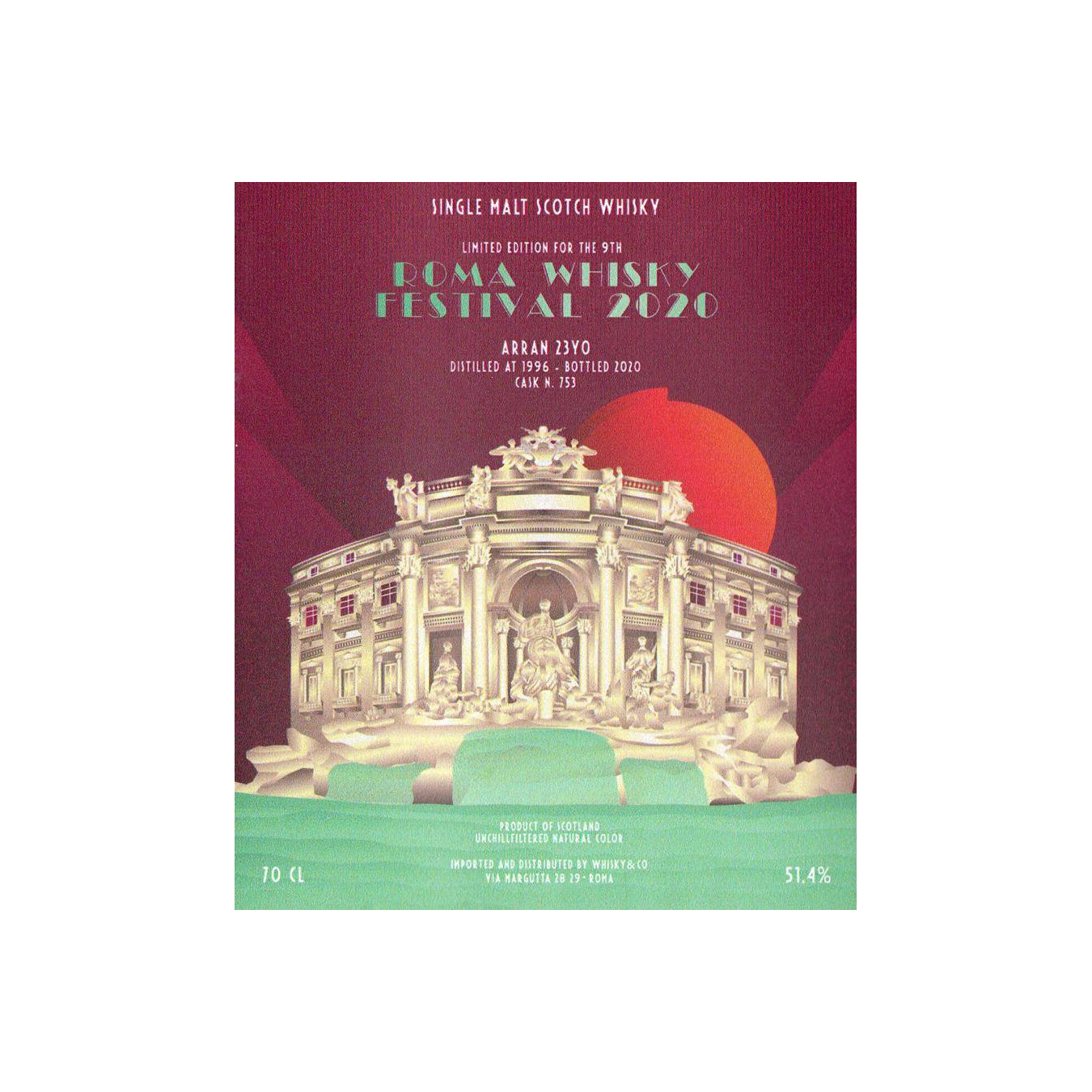 Arran 1996 23 Years Single Malt Whisky 2