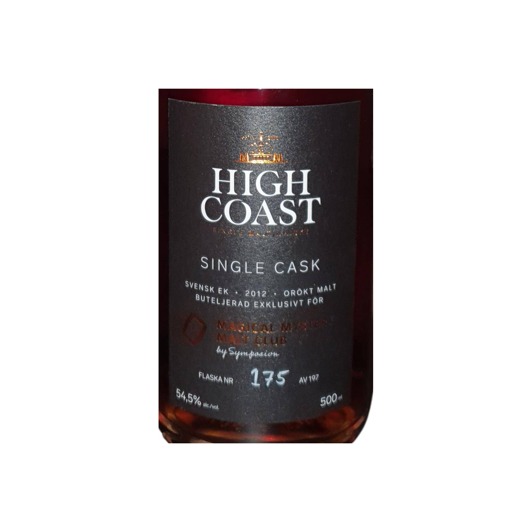 High Coast Single Cask 2012 9 Years Single Malt Whisky 2