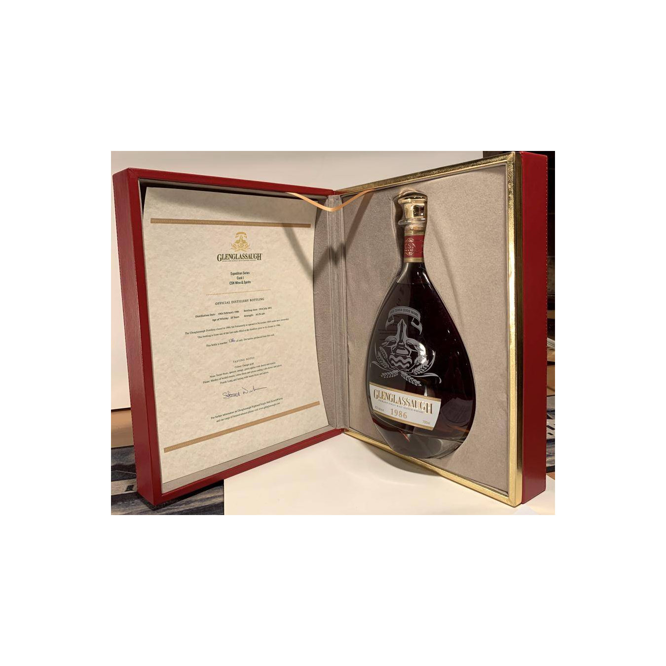 Glenglassaugh 1986 24 Years Single Malt Whisky 3