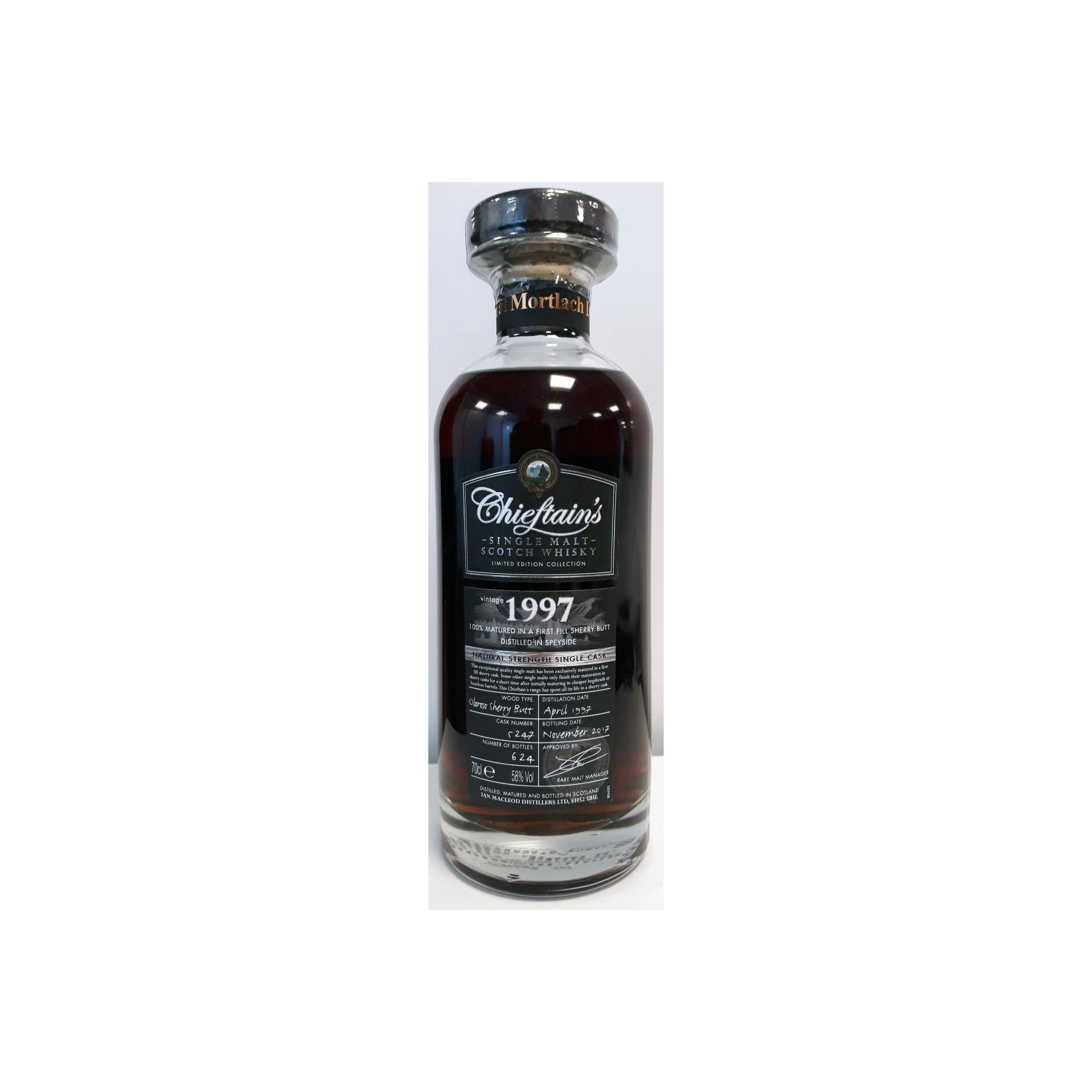 Mortlach 1997 20 Years Single Malt Whisky 2