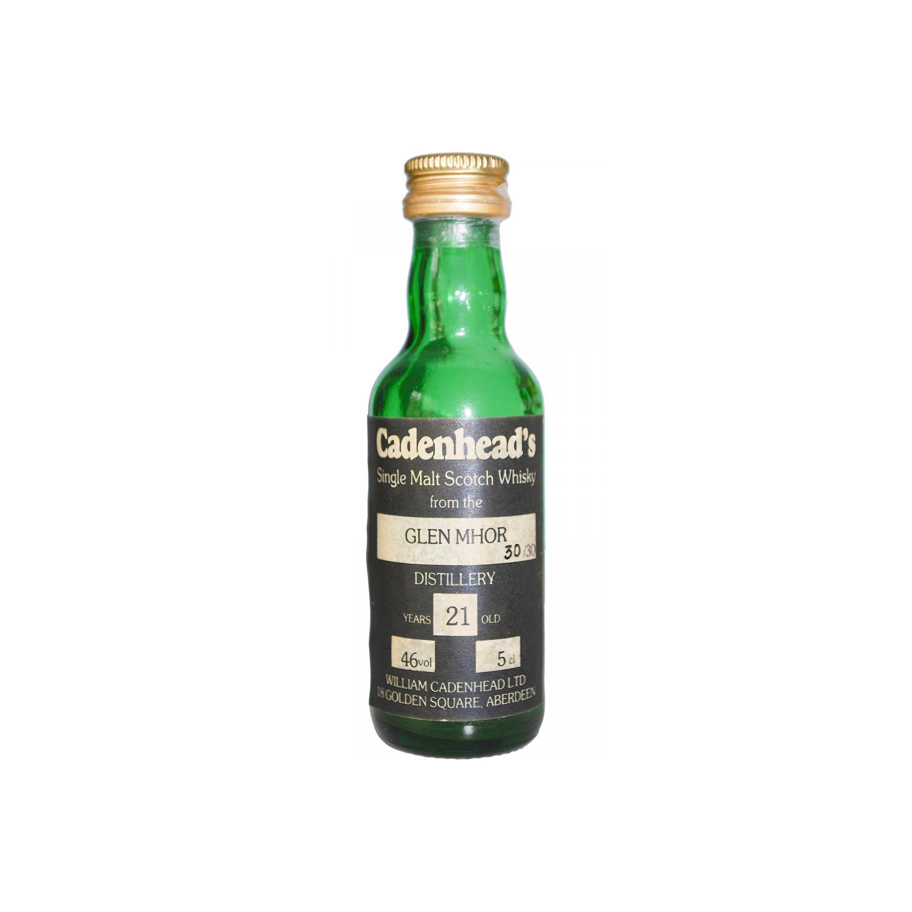Glen Mhor Miniature 21 Years Single Malt Whisky 2