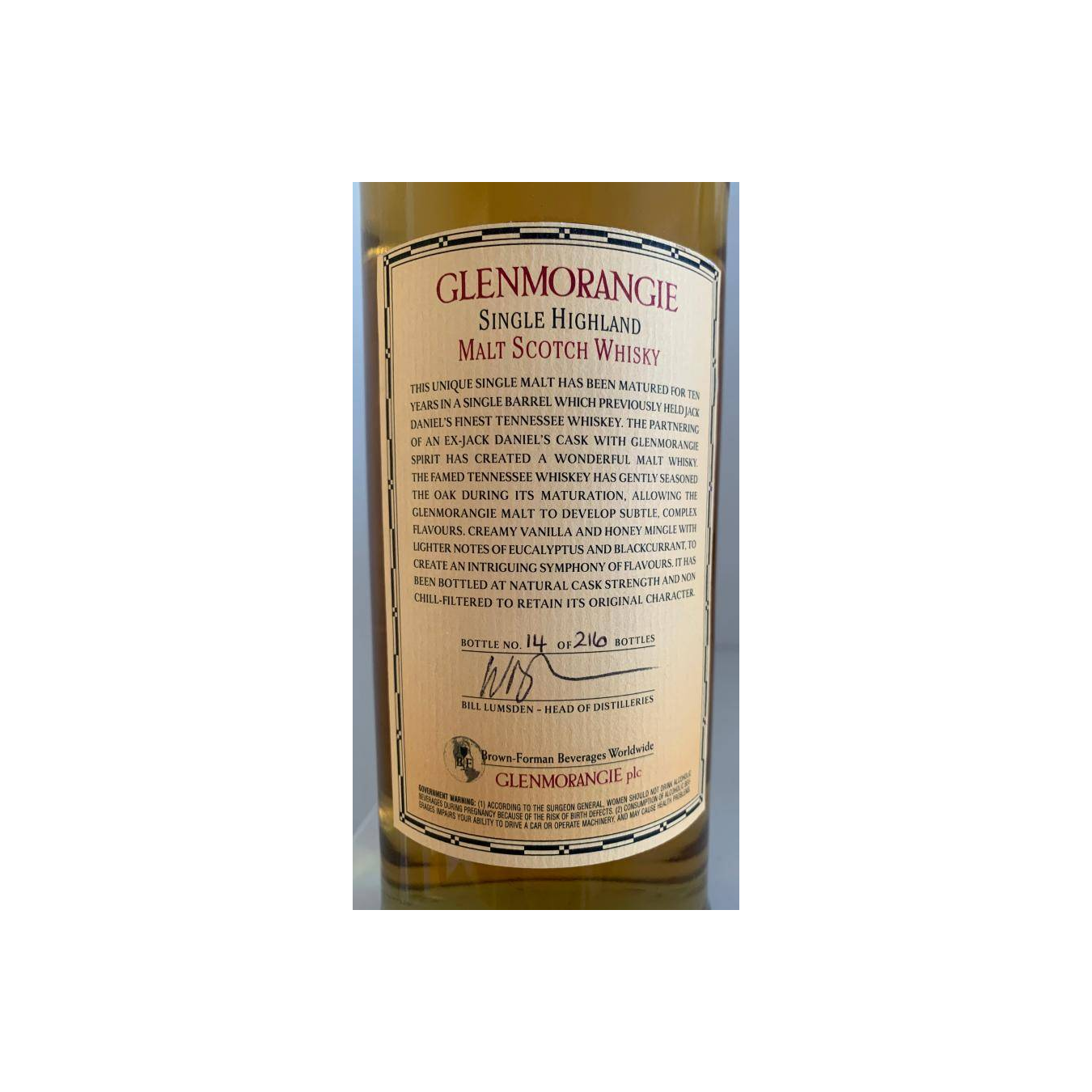 Glenmorangie 1991 10 Years Single Malt Whisky 2