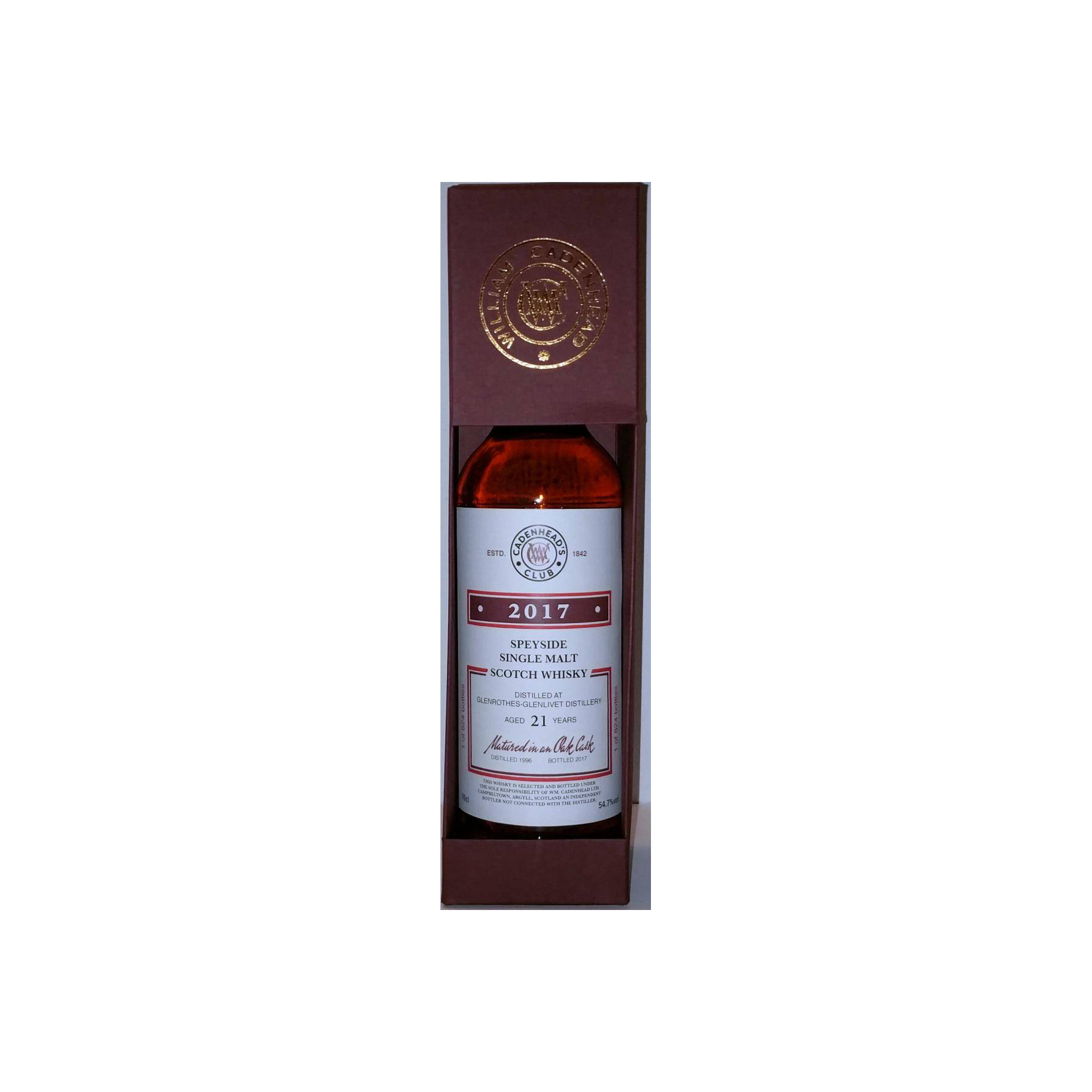 The Glenrothes 1996 21 Years Single Malt Whisky 3